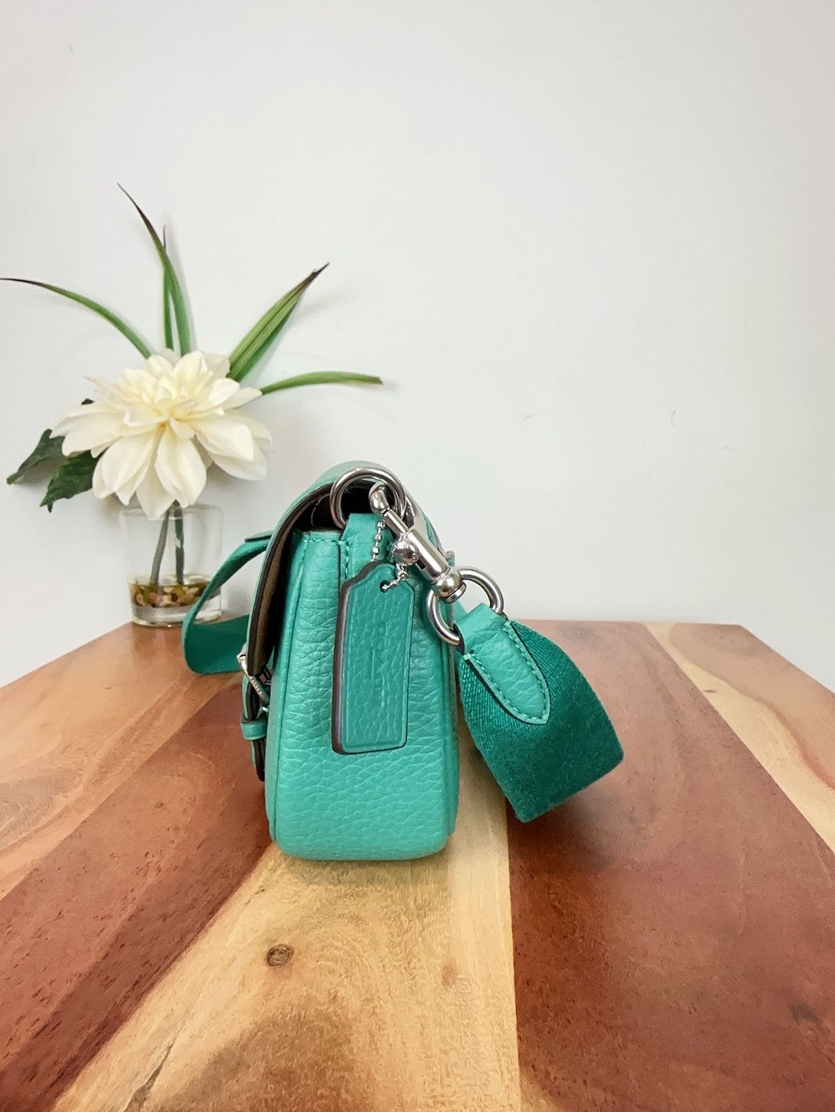 Coach NWT Coach Amelia Small Saddle Bag Size ONE SIZE - 3 Thumbnail
