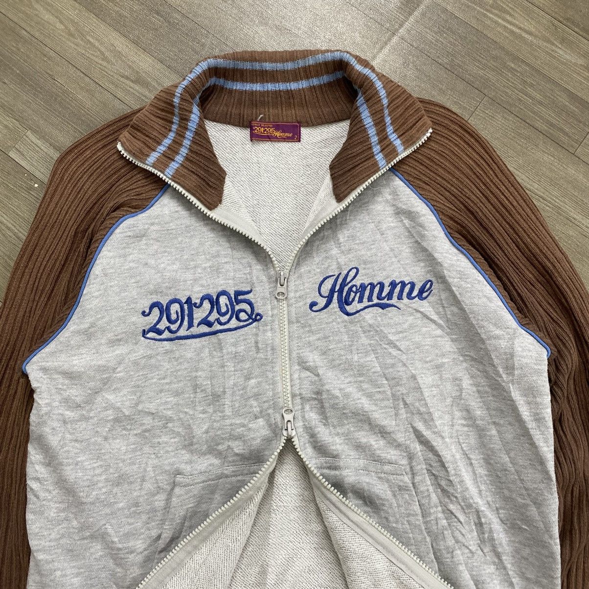 291295=Homme Vintage 291295=Homme Embroidery 2tone Lgb Style Track Jacket Size US M / EU 48-50 / 2 - 12 Thumbnail