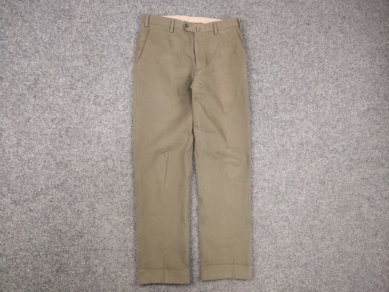 Loro Piana Loro Piana Italy design comfort trousers khaki chinos pants Size US 31 - 2 Thumbnail