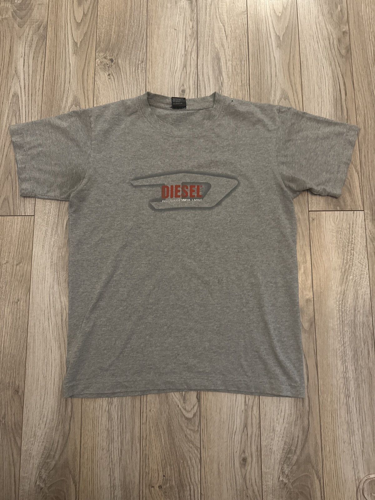 Diesel Grey Diesel Tee Size US S / EU 44-46 / 1 - 1 Thumbnail