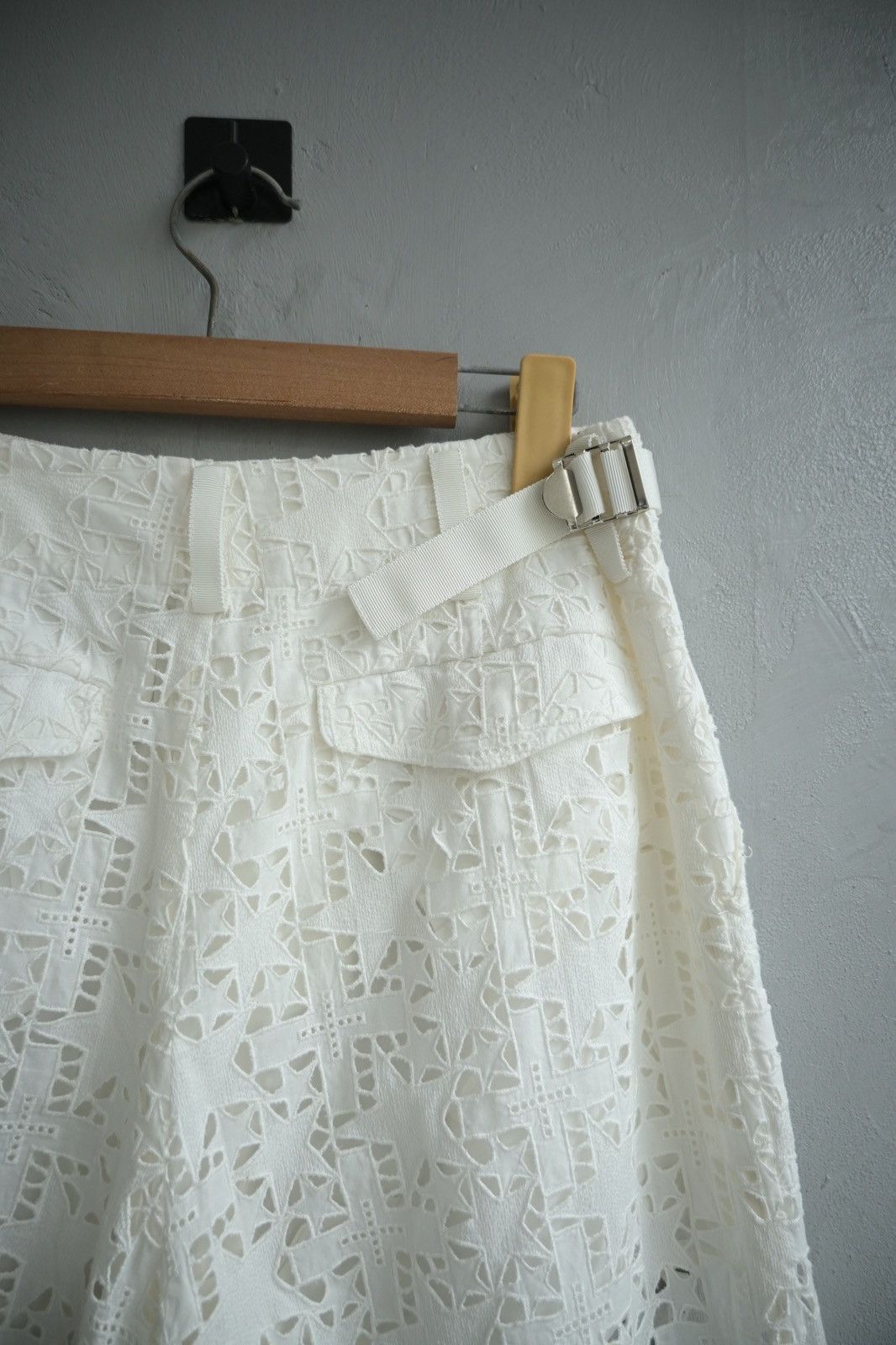 Sacai Sacai resort 2016 star lace wide leg pant Size 28" / US 6 / IT 42 - 9 Thumbnail