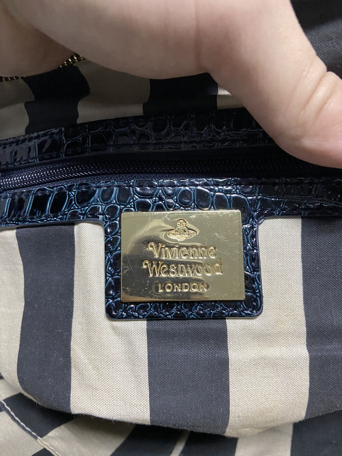 Other Vivienne Westwood crocodile skin style bag jasmine tote Size ONE SIZE - 7 Thumbnail