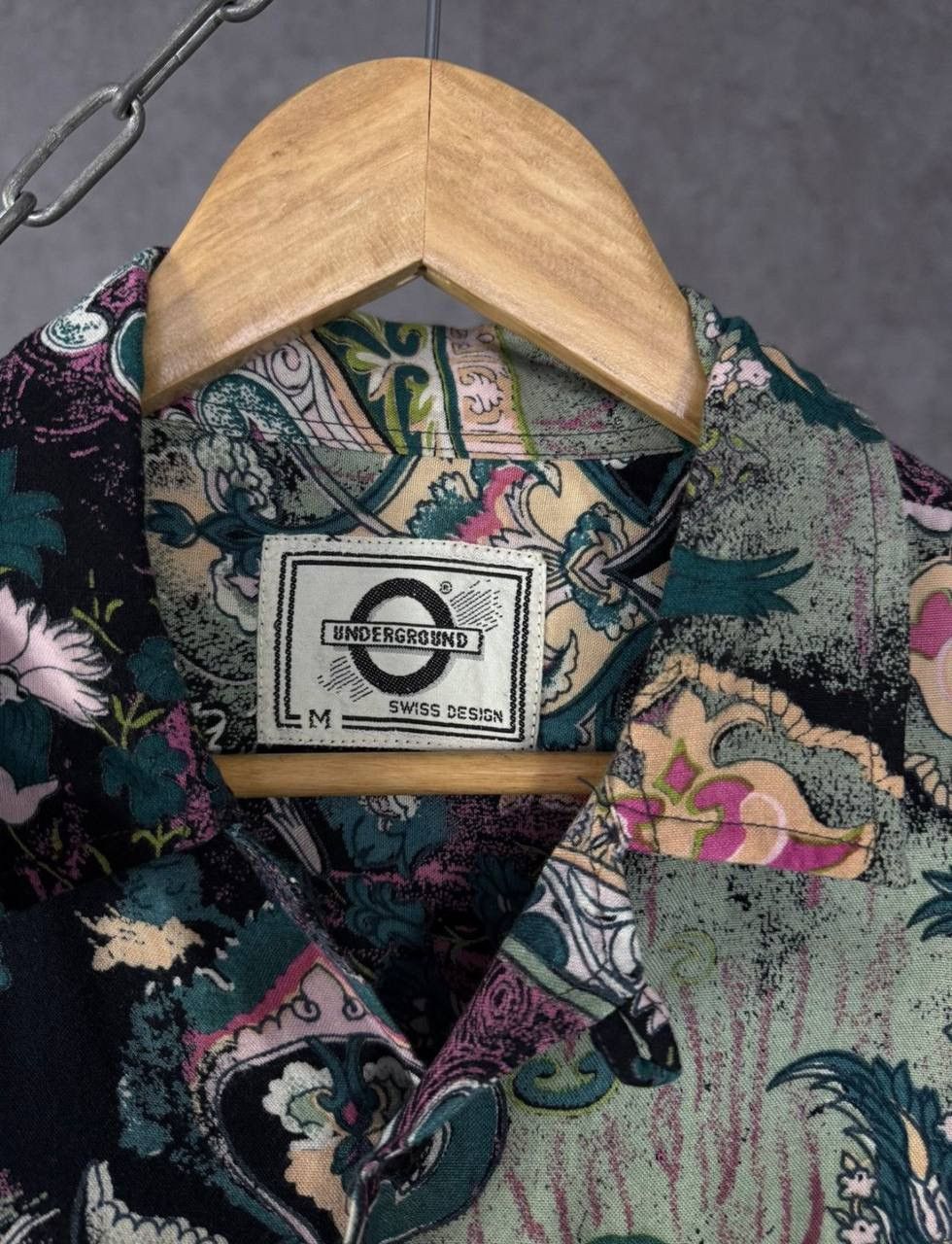 Vintage Art crazy Hawaiian vintage shirt Size US M / EU 48-50 / 2 - 4 Thumbnail