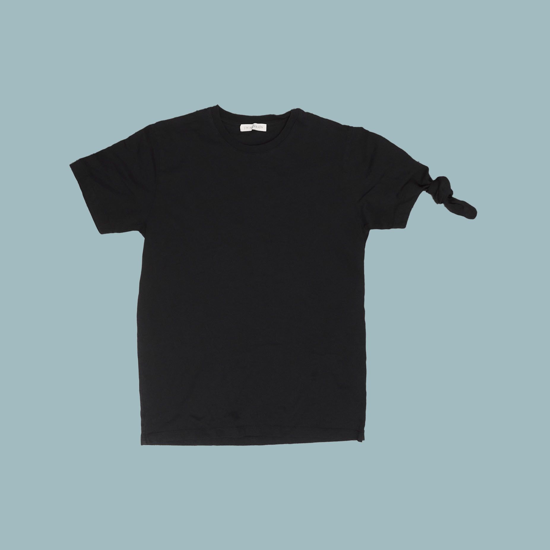 JW Anderson JW ANDERSON KNOT DETAIL SLEEVE T-SHIRT BLACK Size US S / EU 44-46 / 1 - 1 Thumbnail