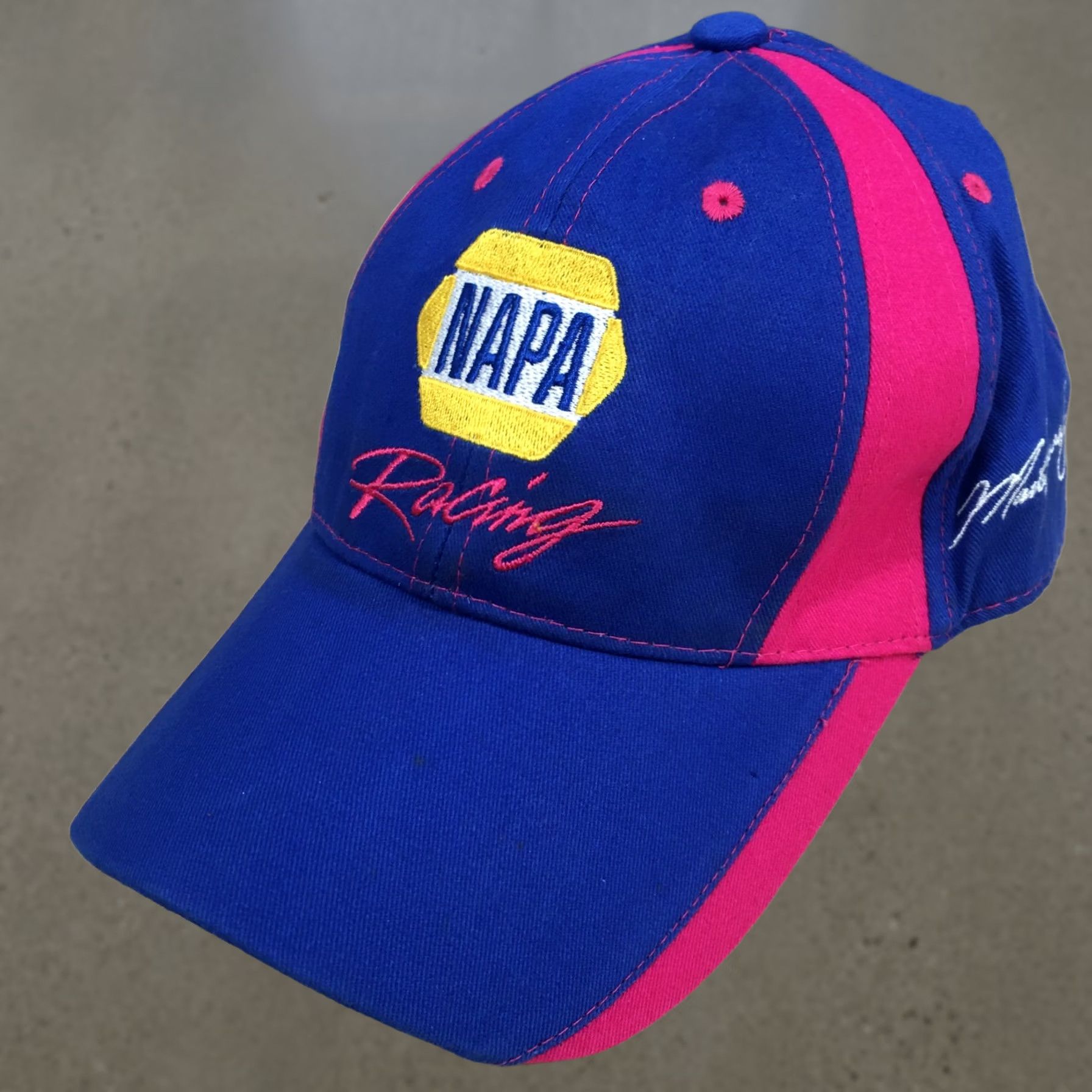 Vintage NAPA Racing Baseball Cap One Size Curved Brim Embroidered Blue Unisex Size ONE SIZE - 1 Thumbnail