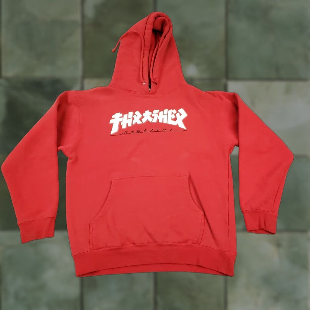 Thrasher Thrasher Hoodie Mens Small Red Logo Hooded Long Sleeve Casual Outdoors Skate ZZ Shirt Mens Small Red Thrasher Hoodie Logo Outdoor 90s? Size US S / EU 44-46 / 1 - 1 Thumbnail