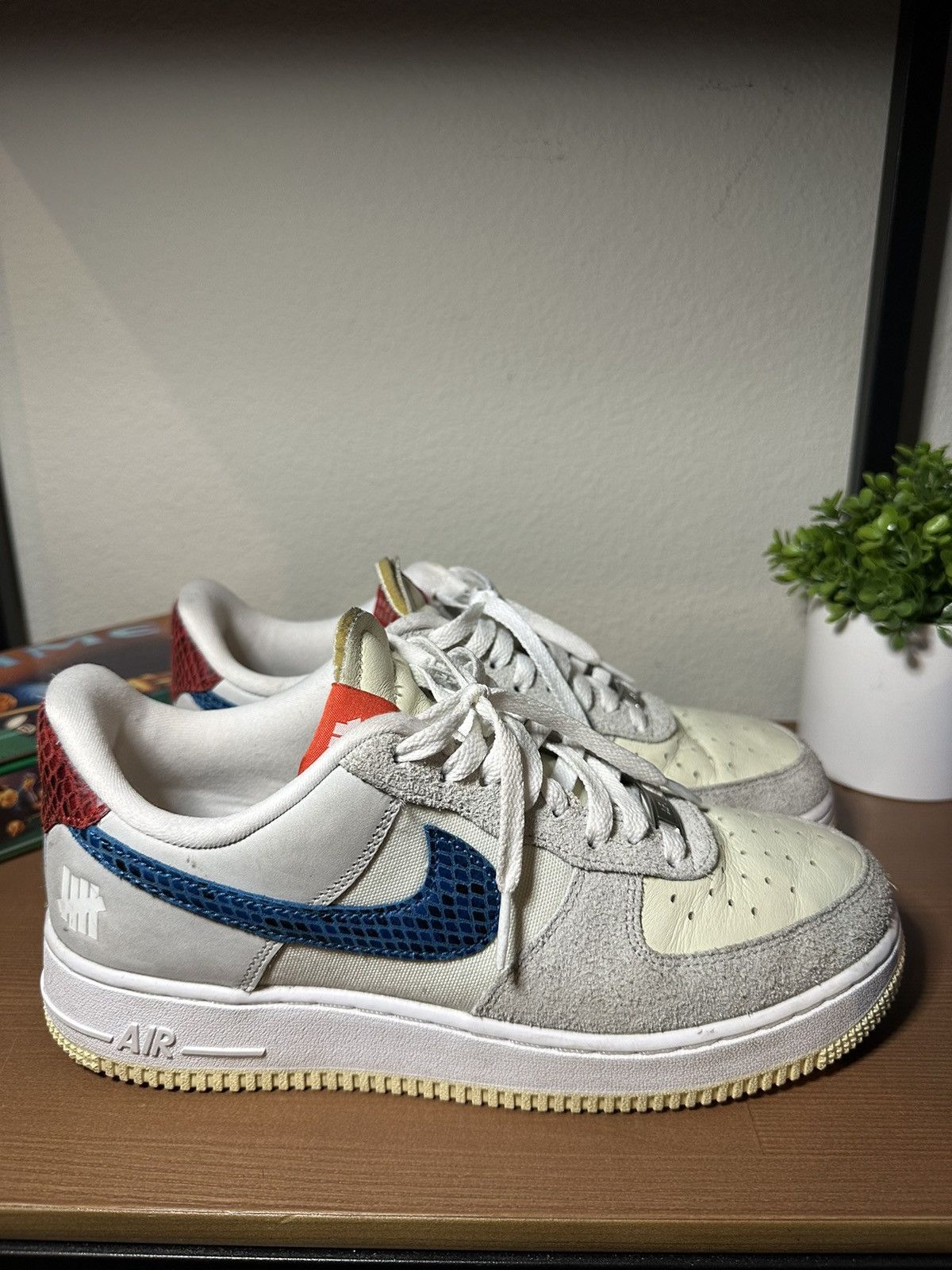 Nike × Undefeated Nike Air Force 1 x Undefeated 5 On It Dunk vs. AF1 Size US 8 / EU 41 - 3 Thumbnail