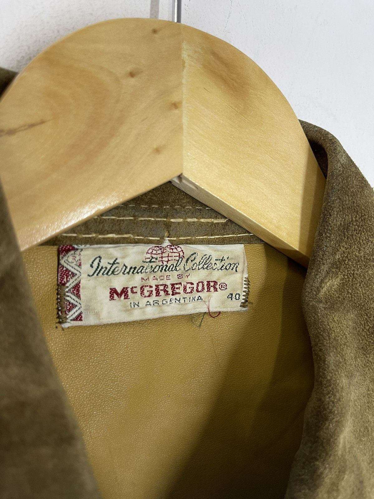 McGregor VINTAGE 70’s McGREGOR SUEDE COWHIDE MADE ARGENTINA Size US M / EU 48-50 / 2 - 5 Thumbnail