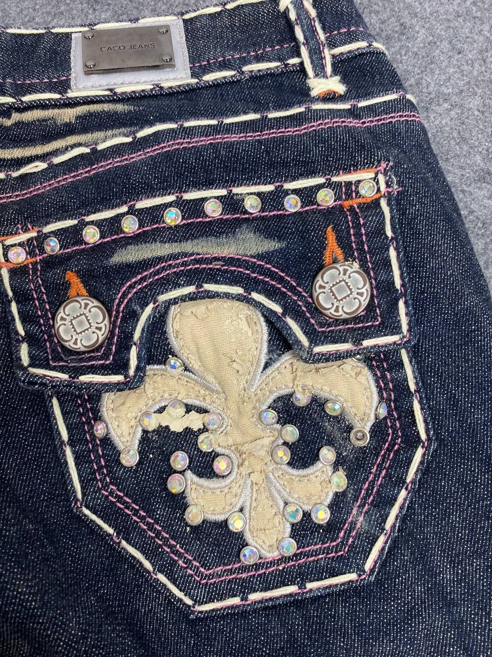 Japanese Brand vintage caco jeans japanese brands very nice design Size 30" / US 8 / IT 44 - 5 Thumbnail