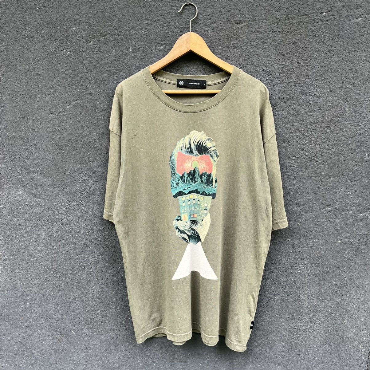 Undercover UNDERCOVER 'GRUNGE IS ALIVE' DISTRESSED FADED T-SHIRT
