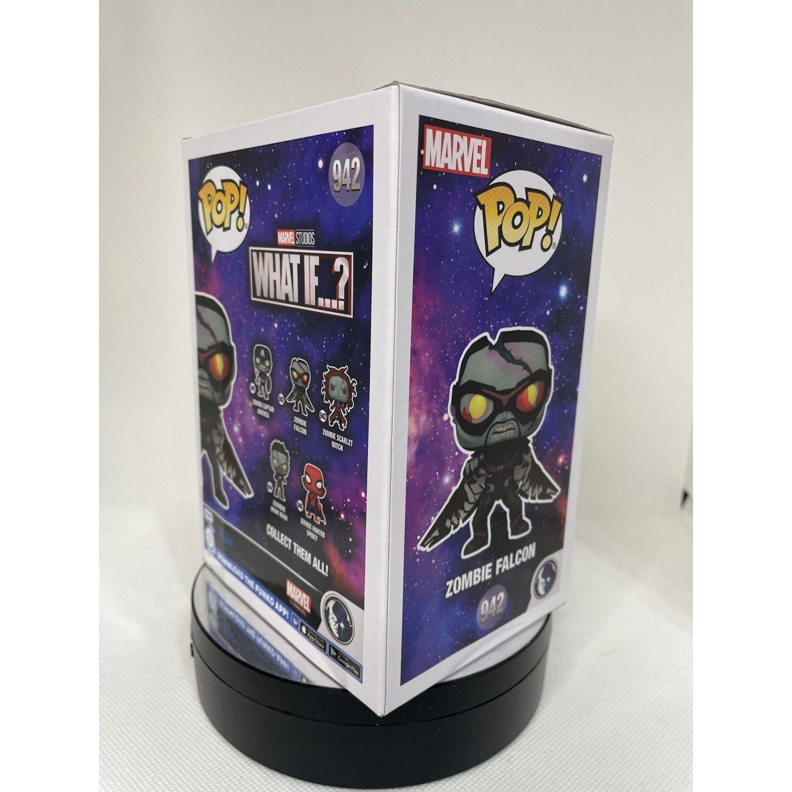 Marvel Comics Funko Pop! Vinyl: Marvel - Zombie Falcon #942 - What If? Size ONE SIZE - 6 Thumbnail