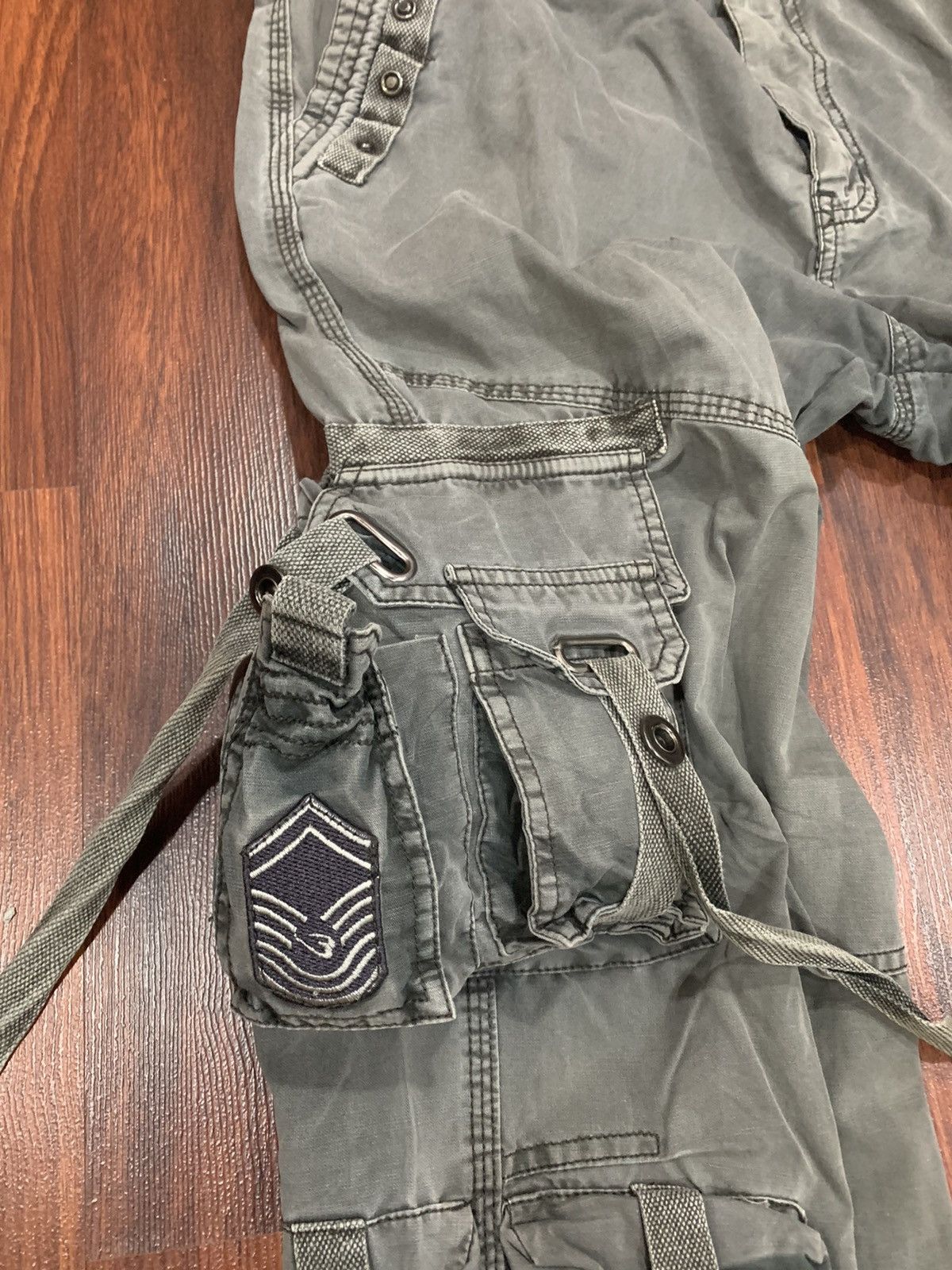 If Six Was Nine × Japanese Brand Grey Multipocket Cargo Pants Size US 32 / EU 48 - 5 Thumbnail