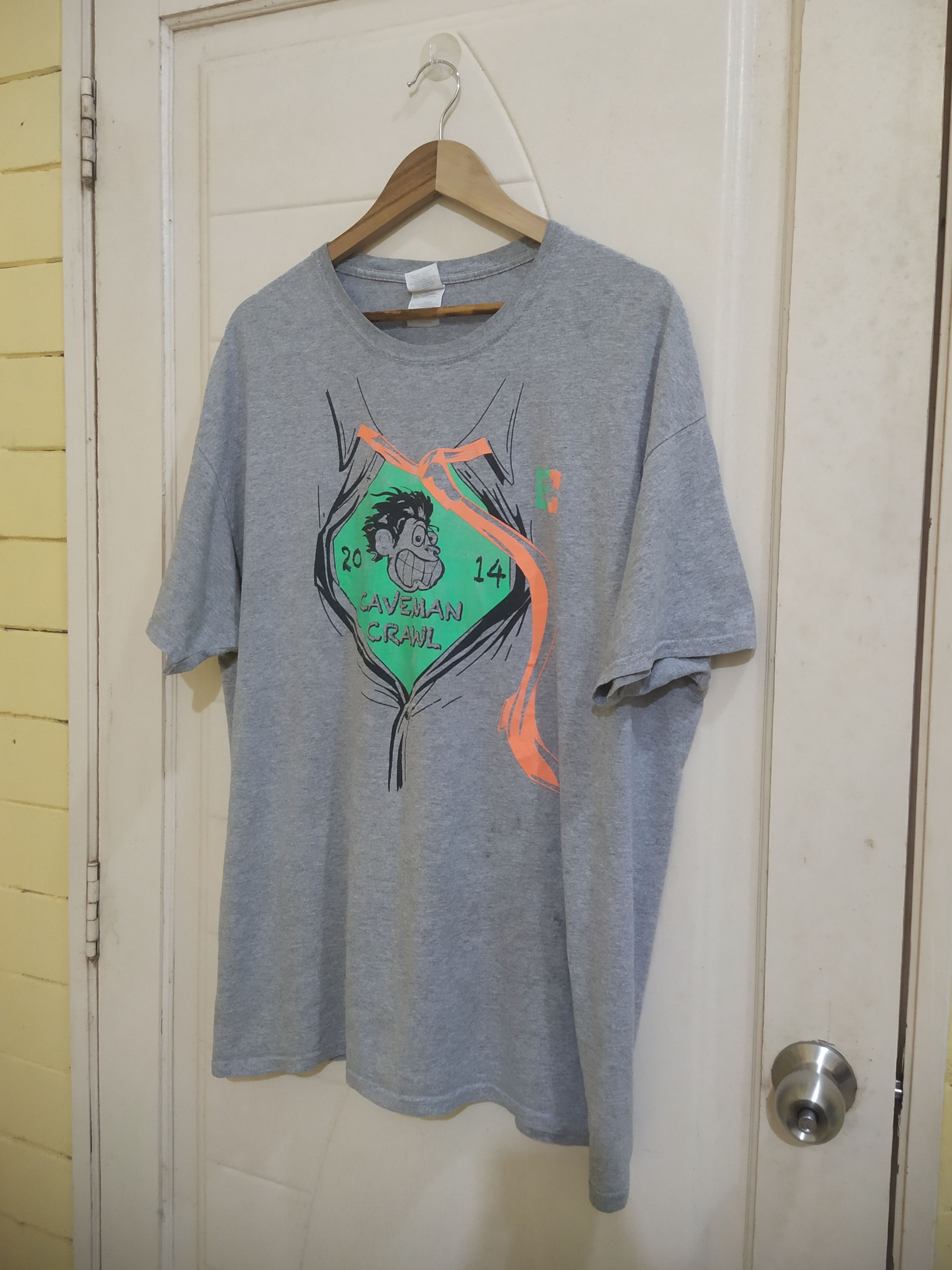 Vintage Caveman Crawl casual shirt Size US XL / EU 56 / 4 - 1 Thumbnail