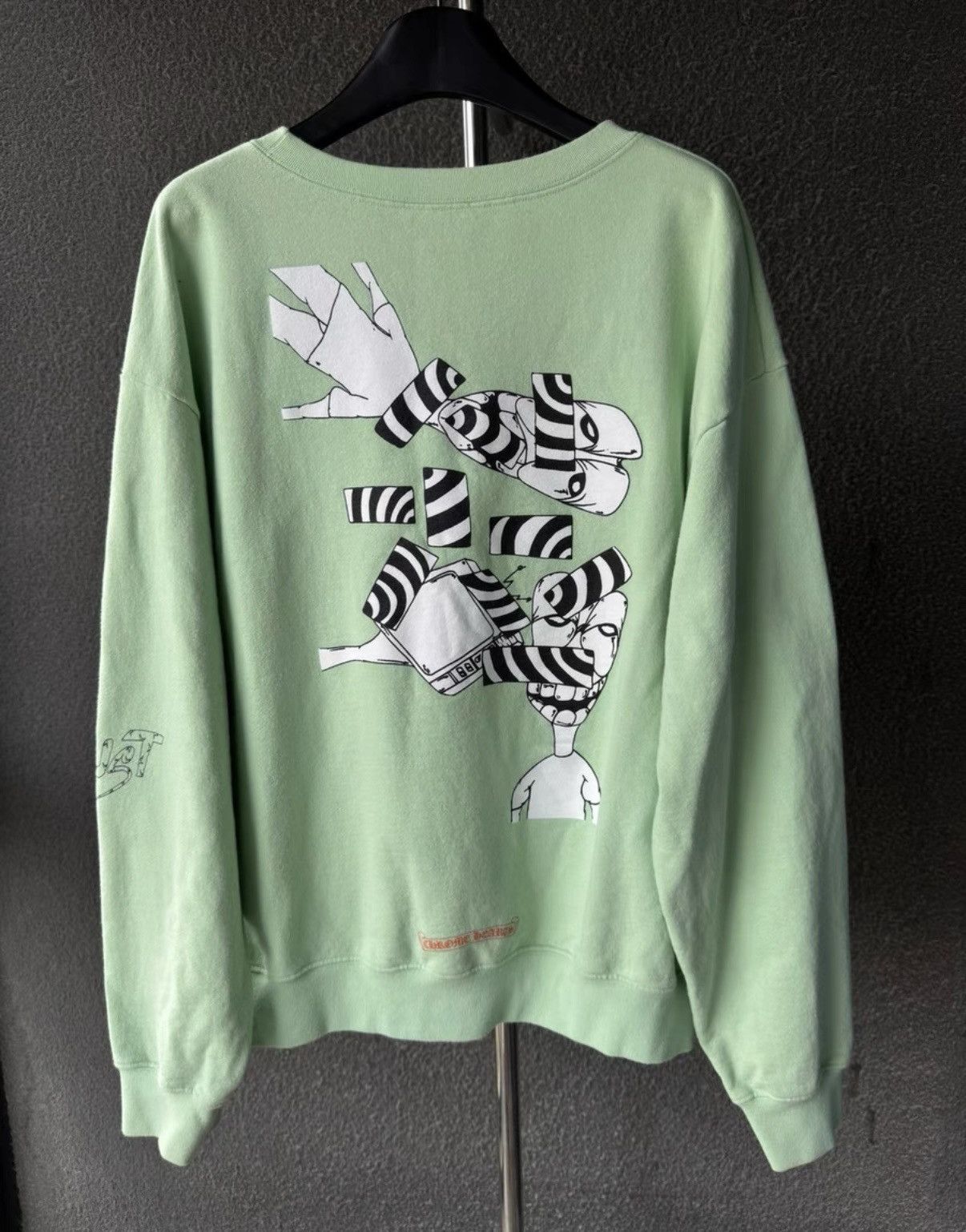 Chrome Hearts Chrome Hearts Matty Boy Graffiti Crew Neck Sweatshirt Size US L / EU 52-54 / 3 - 1 Thumbnail
