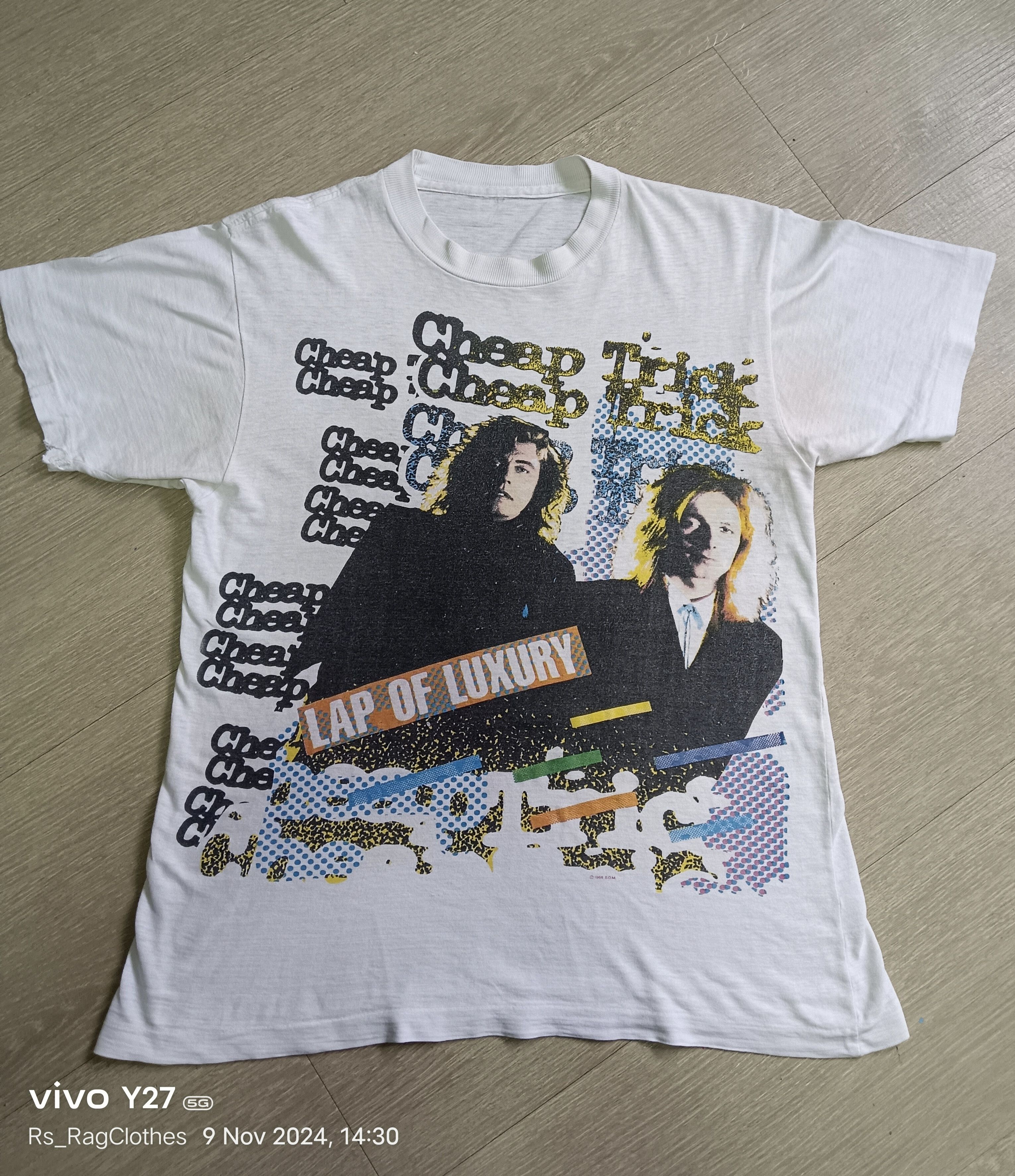 Band Tees × Vintage VINTAGE CHEAP TRICK Size US M / EU 48-50 / 2 - 1 Thumbnail