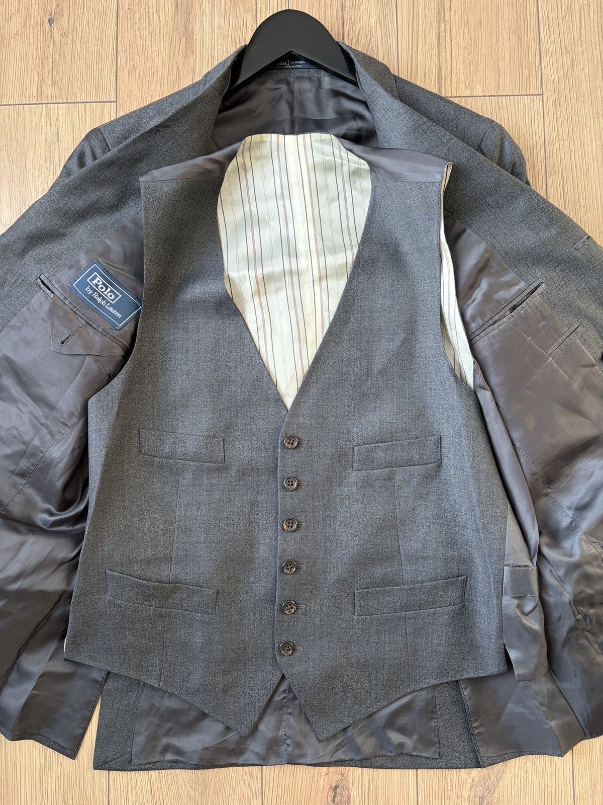 Polo Ralph Lauren Polo Ralph Lauren Vintage Great Blazer Jacket Vest Waistcoat Size 48R - 7 Thumbnail