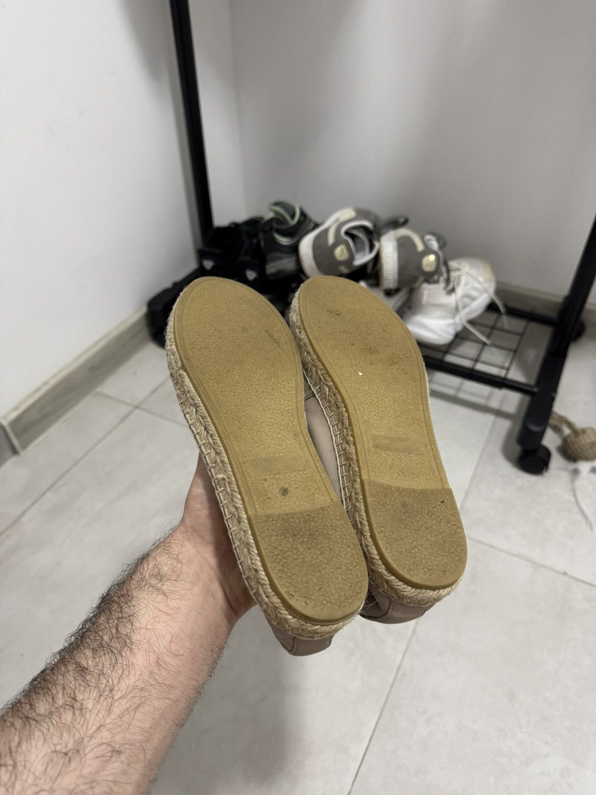 Saint Laurent Paris Saint Laurent Paris Monogram Cassandre Espadrille Slip On Size US 10 / IT 40 - 7 Thumbnail
