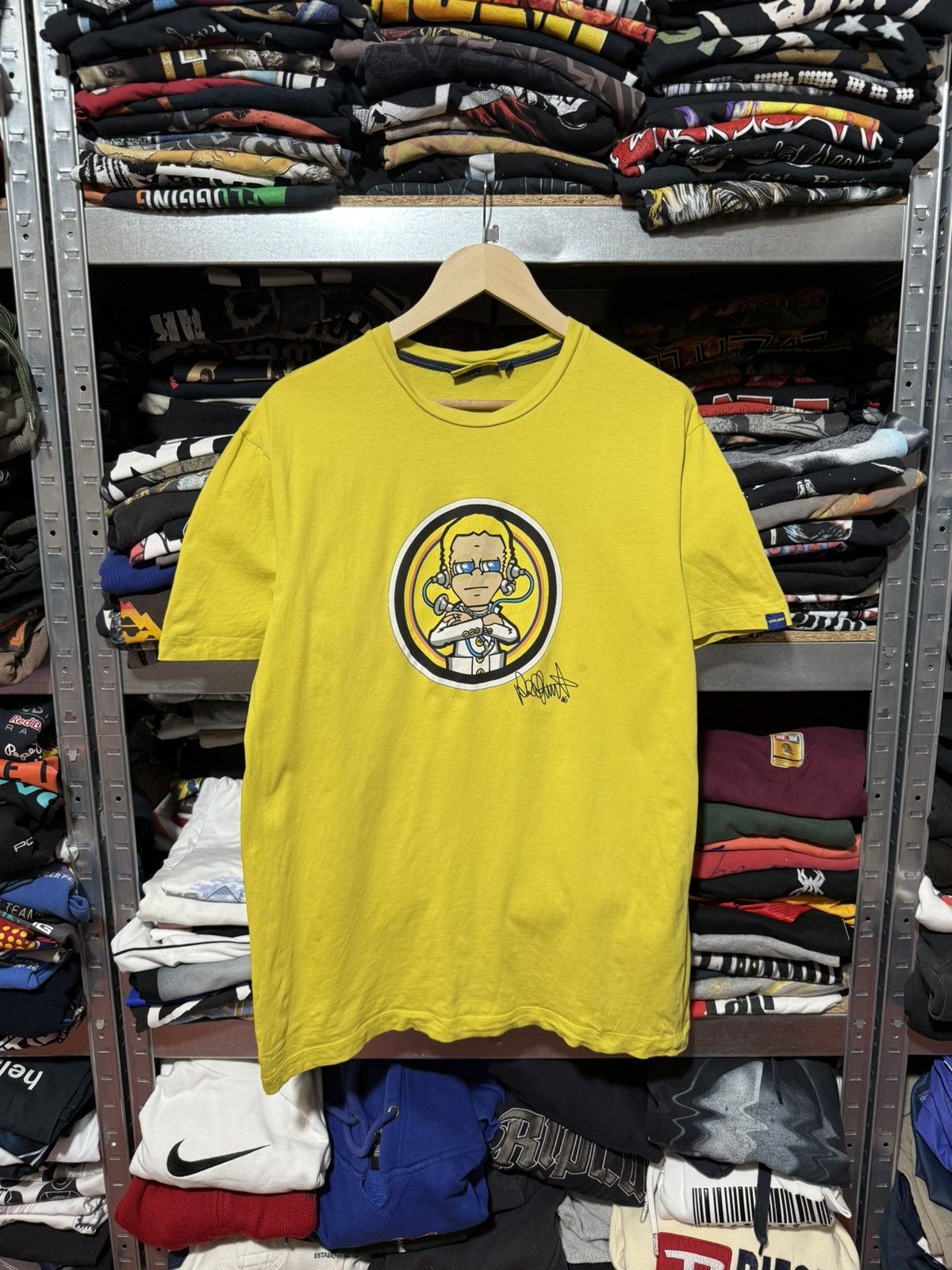 Yamaha Official Fan Club Valentino Rossi 46 The Doctor T-Shirt Size US XL / EU 56 / 4 - 1 Thumbnail