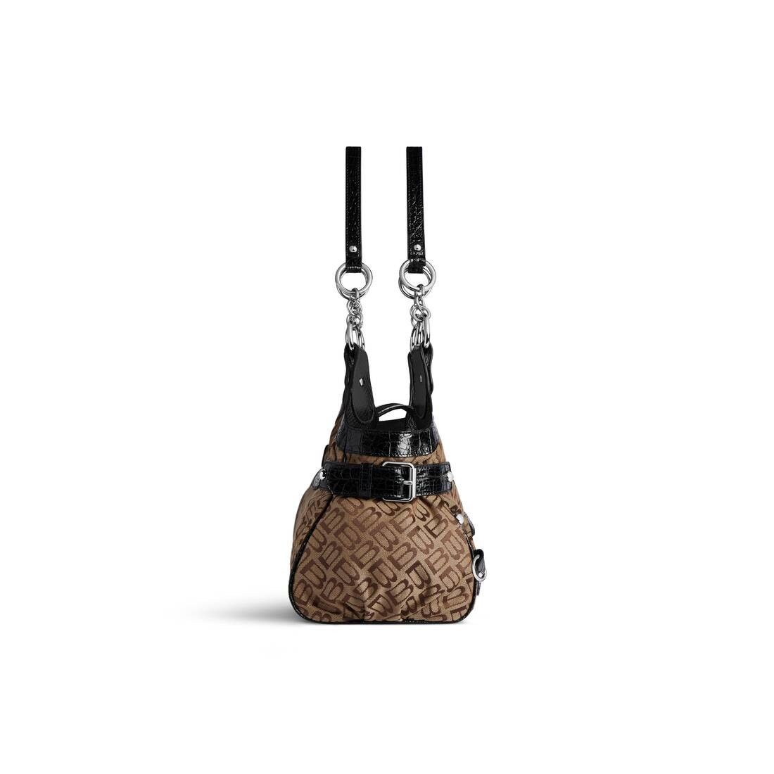 Balenciaga o1tr1nto1025 Size: OS / Essex Medium Bowling Bag Size ONE SIZE - 3 Thumbnail