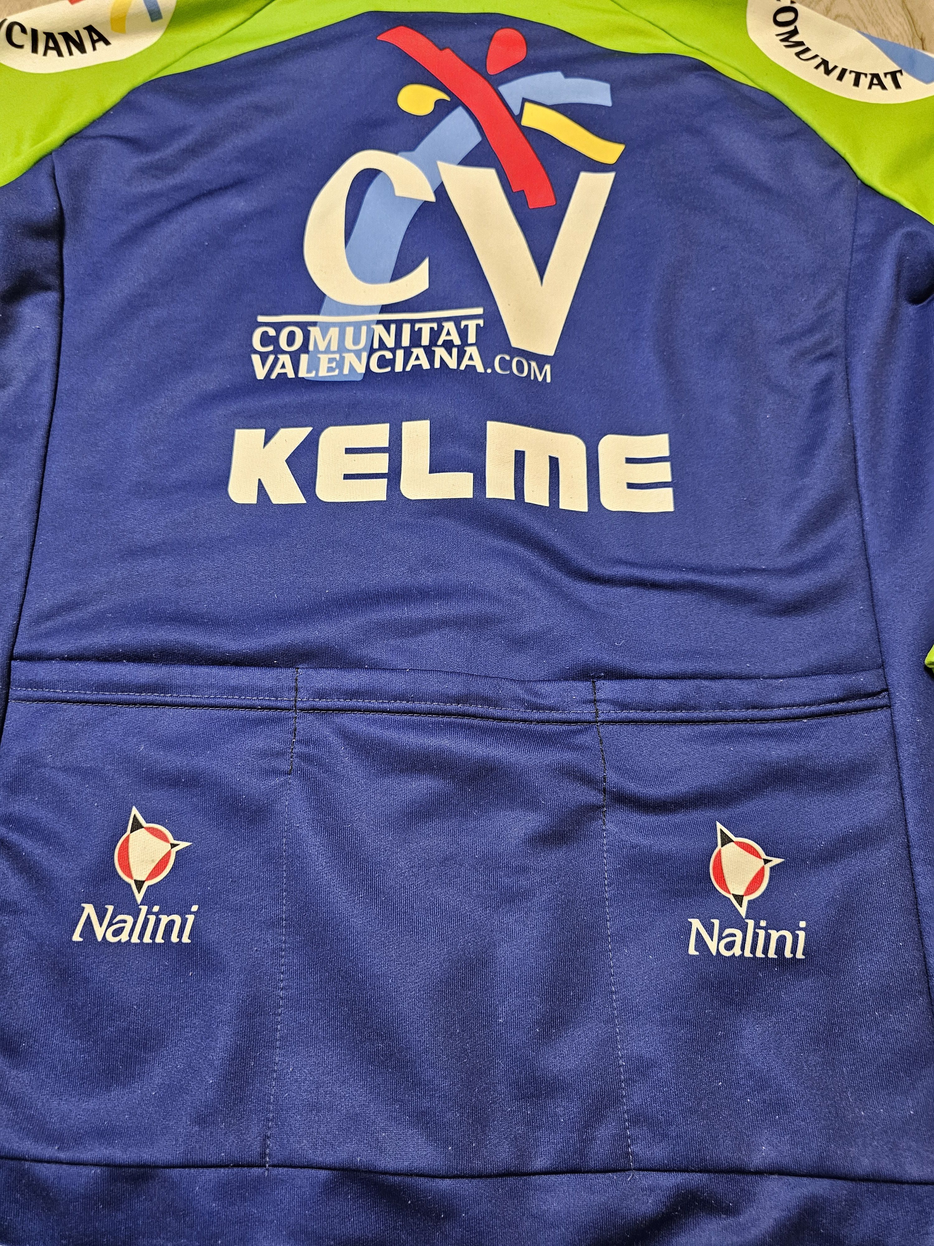 Vintage COMUNITAT VALENCIANA CYCLING JERSEY KELME VELO CYCLING TEAM Size US XL / EU 56 / 4 - 5 Thumbnail