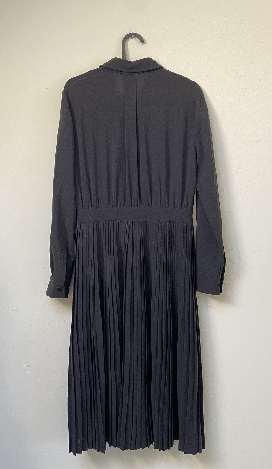 Loro Piana Loro Piana Black Woolen Pleated Dress Size XS / US 0-2 / IT 36-38 - 5 Thumbnail