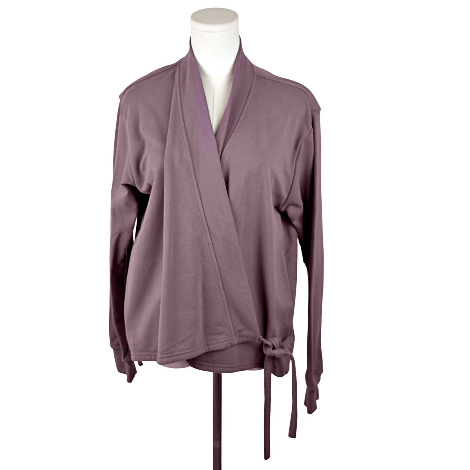 Athleta Athleta Retroterry Wrap Sweatshirt Damask Mauve Size M / US 6-8 / IT 42-44 - 2 Thumbnail