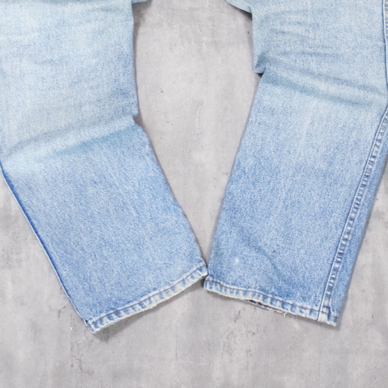 Chaps Ralph Lauren Vintage 1990's Ralph Lauren Distressed Baggy Denim Pant's Size US 39 - 12 Thumbnail