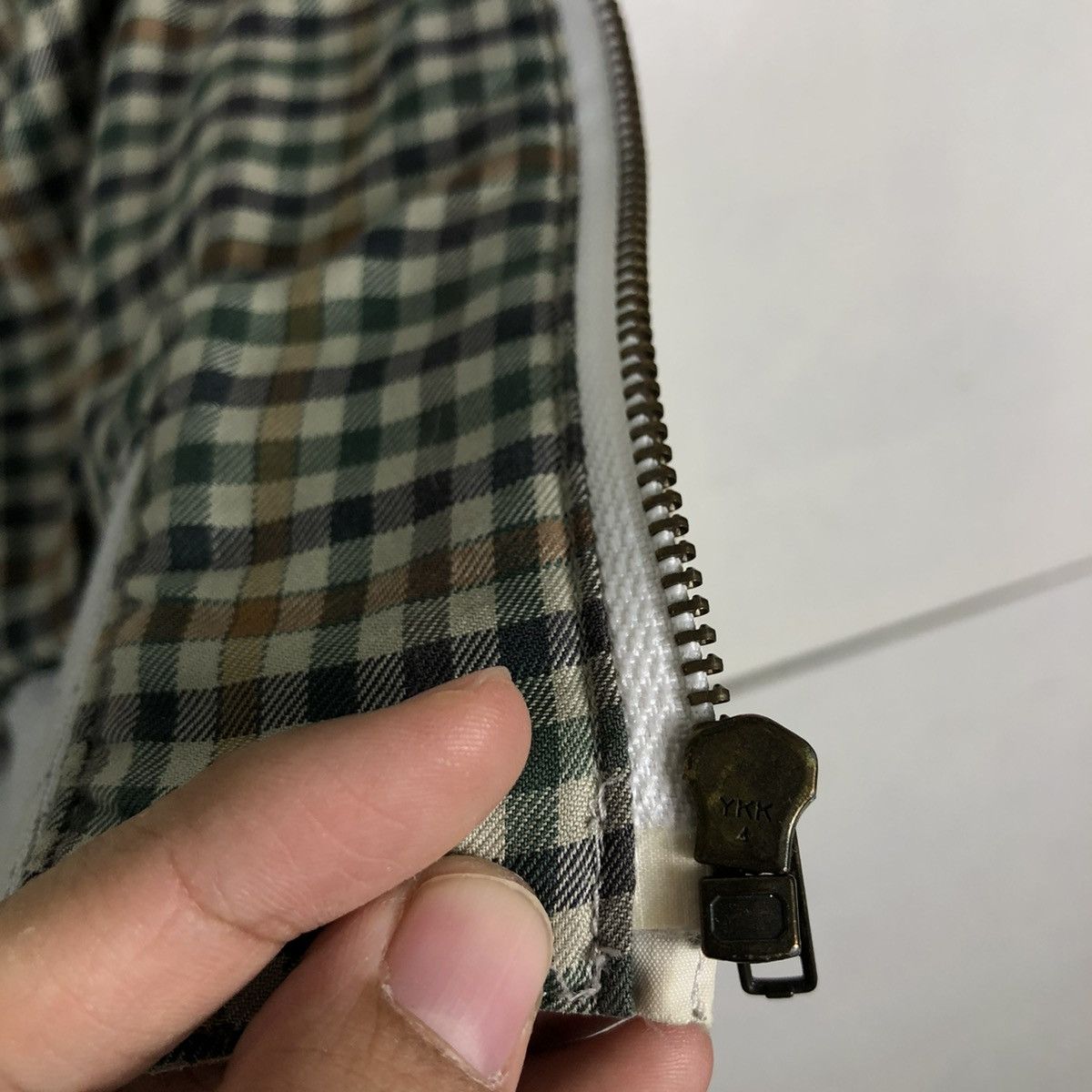 Baracuta 🔥90’s Vintage Bomber Jacket Baracuta Tartan Design Lining Size US L / EU 52-54 / 3 - 18 Thumbnail