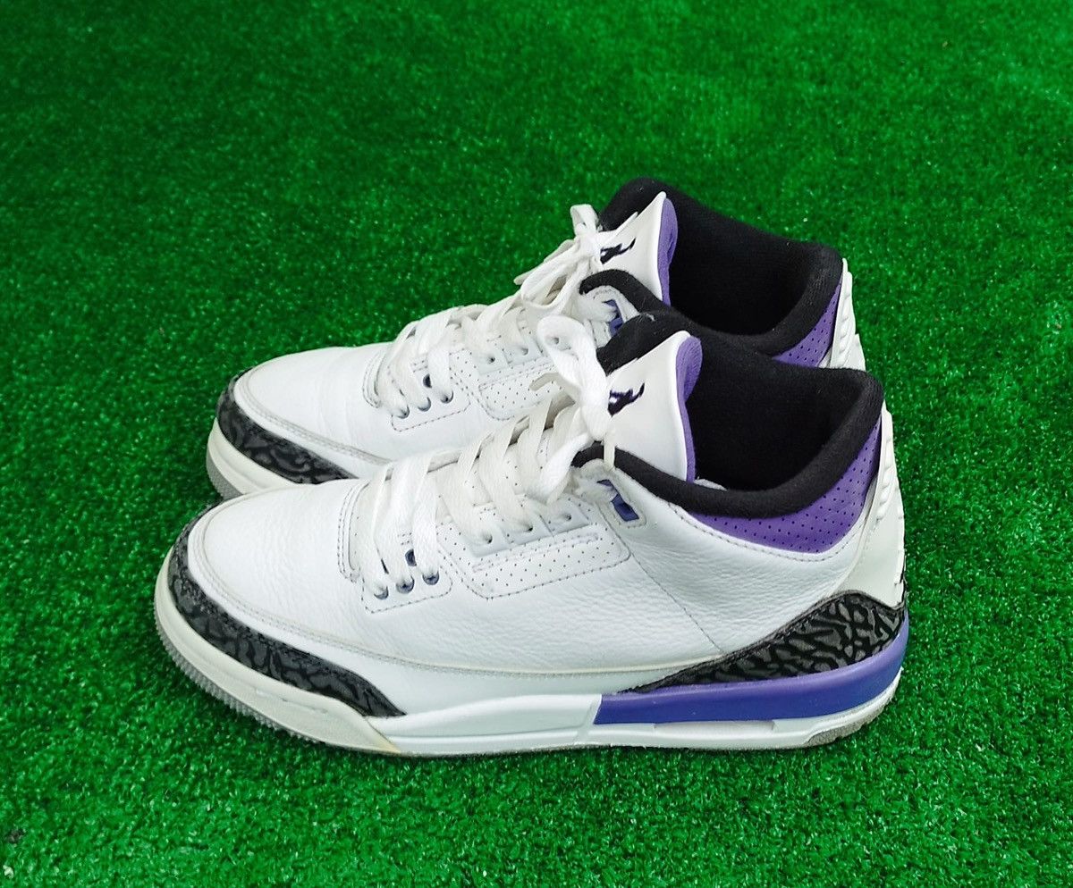 Jordan Brand Air Jordan 3 Dark Iris Size US 5 / EU 37 - 3 Thumbnail