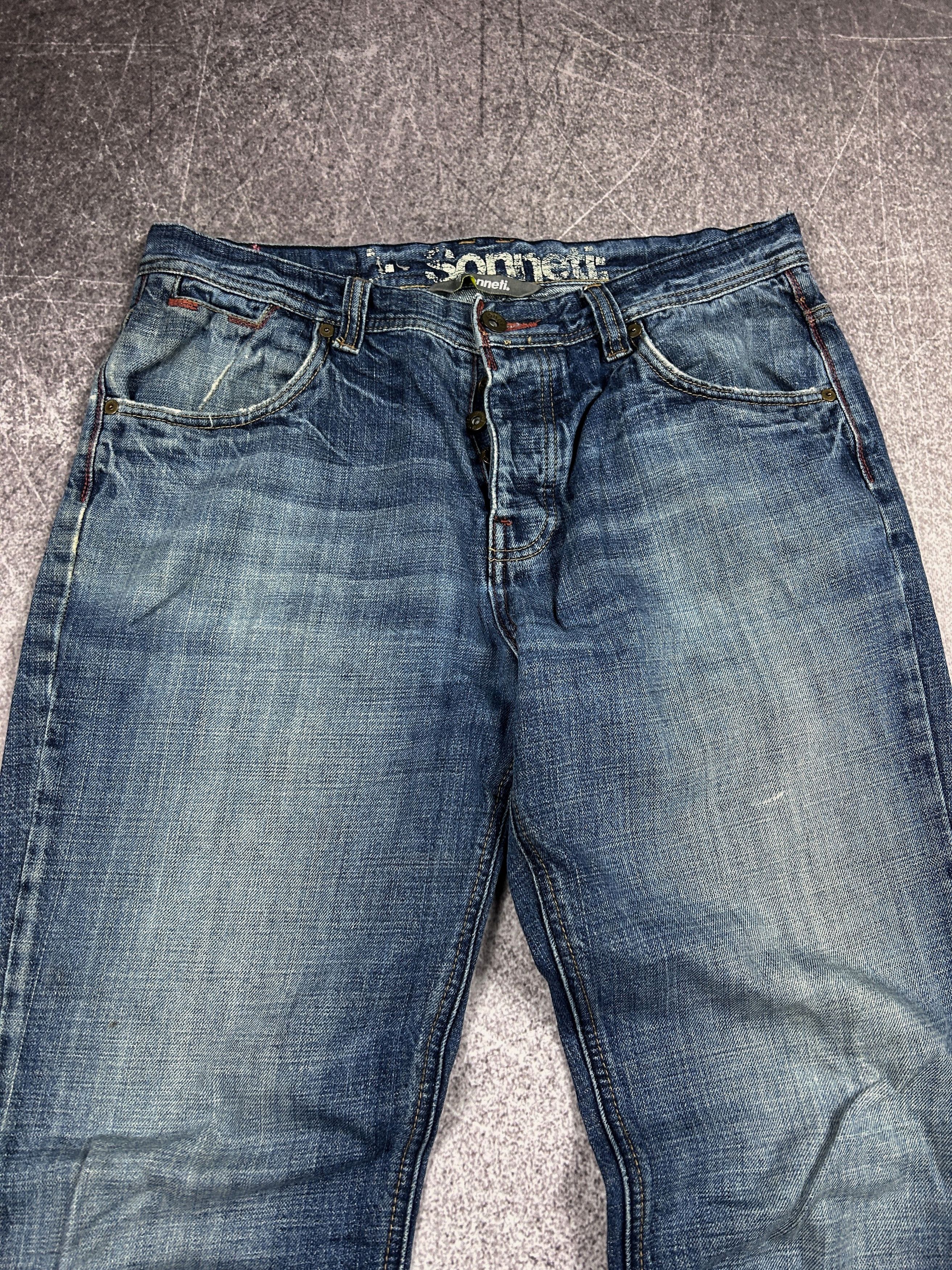 Other VTG Yohji Yamamoto Kapital Style Stone Washed Jeans 90s Size US 32 / EU 48 - 3 Thumbnail