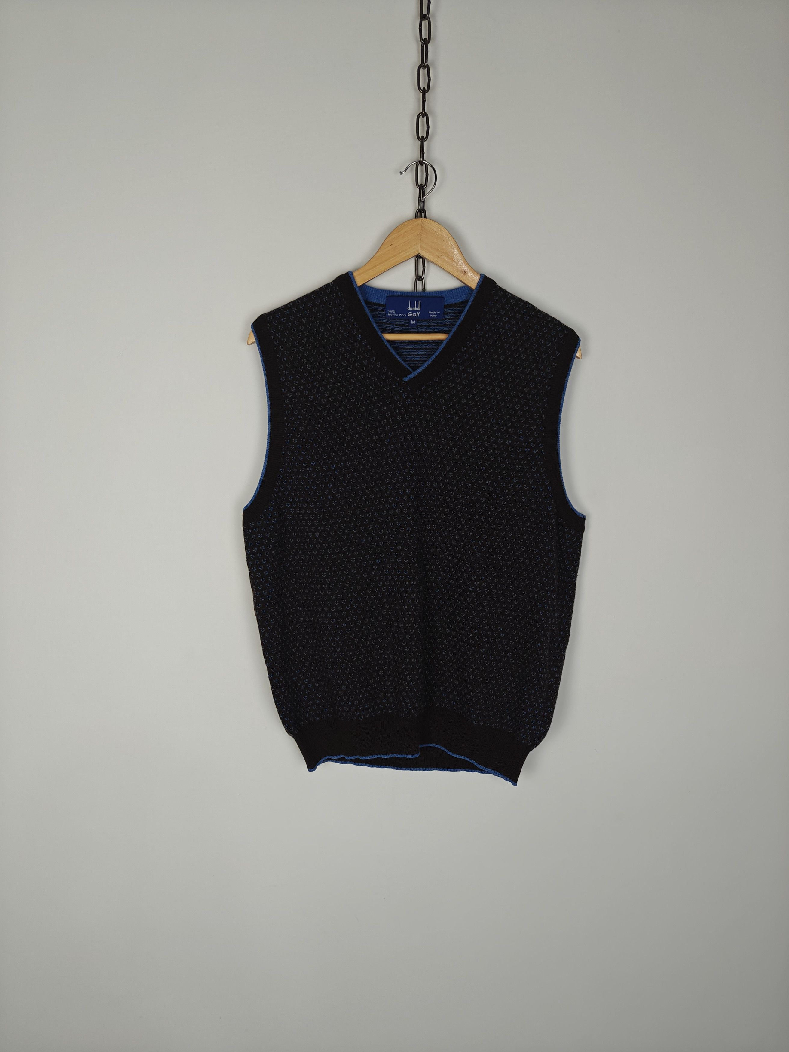 Alfred Dunhill Dunhill Golf Sweater Vest Golf Wool Italy size M Size US M / EU 48-50 / 2 - 1 Thumbnail