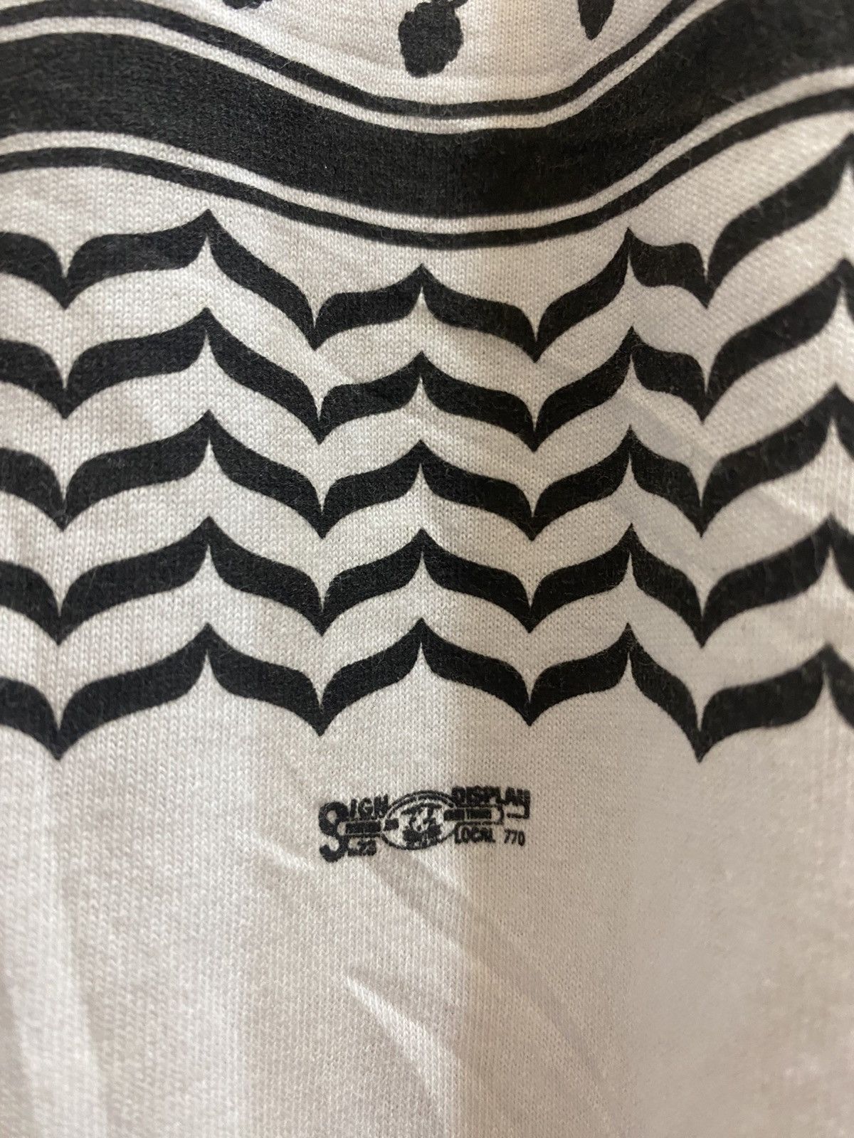 Vintage Vintage 90s Democrats For Palestinian Right Tee Size US XL / EU 56 / 4 - 2 Thumbnail