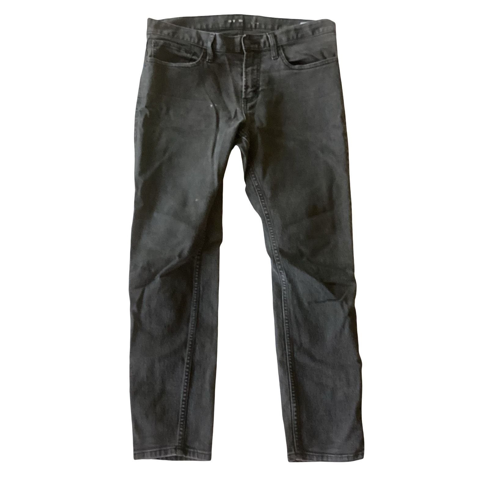 Old Navy Old Navy Straight Built-In Flex Black Jeans Size US 33 - 1 Thumbnail