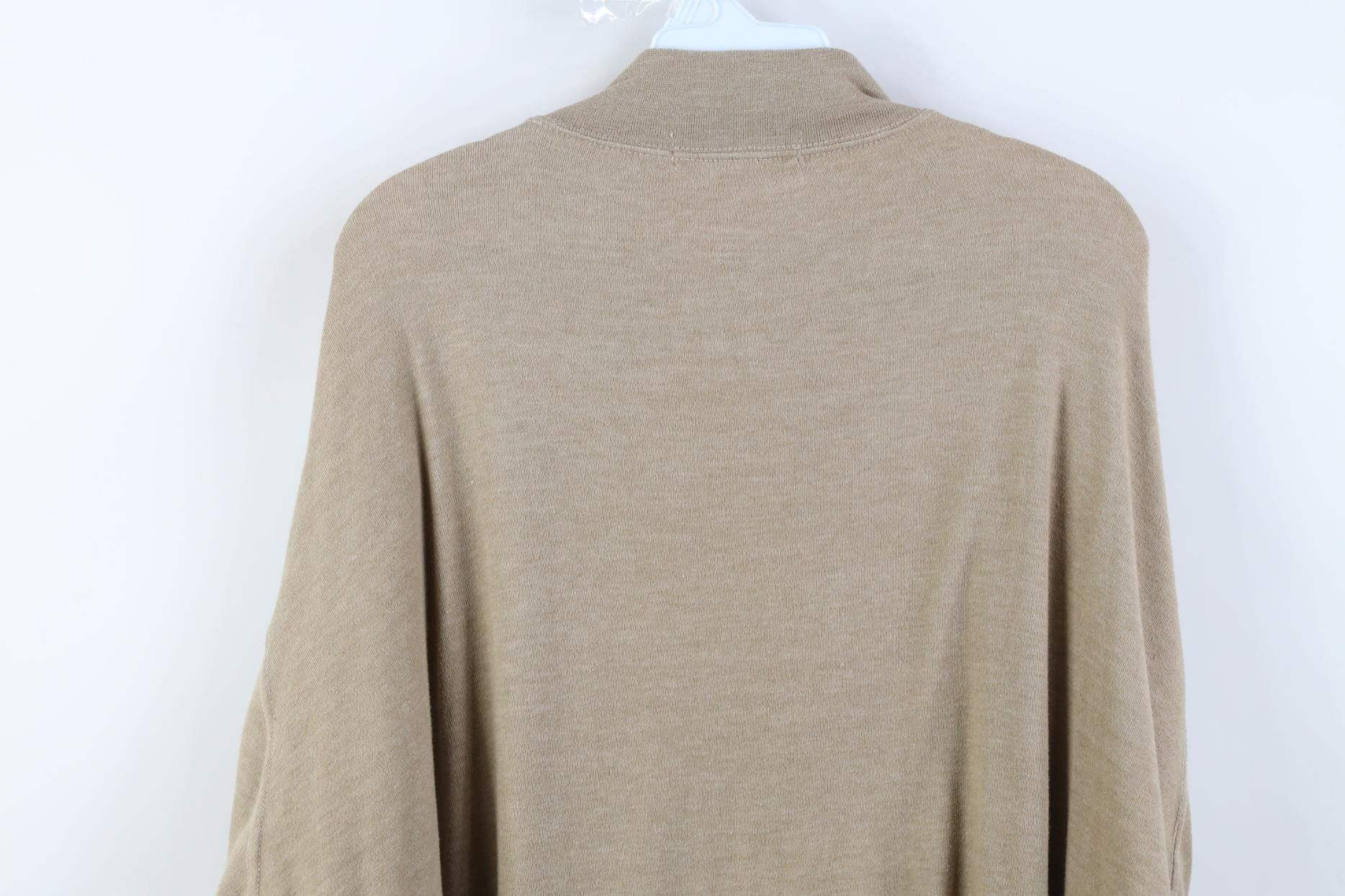 Vintage Vintage 90s Streetwear Oversized Baggy Mock Neck T-Shirt Size US XL / EU 56 / 4 - 11 Thumbnail