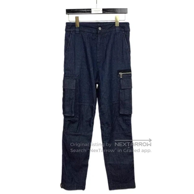 Dior Dior Dark blue zipper pocket three-dimensional tailoring d Size US 30 / EU 46 - 1 Thumbnail