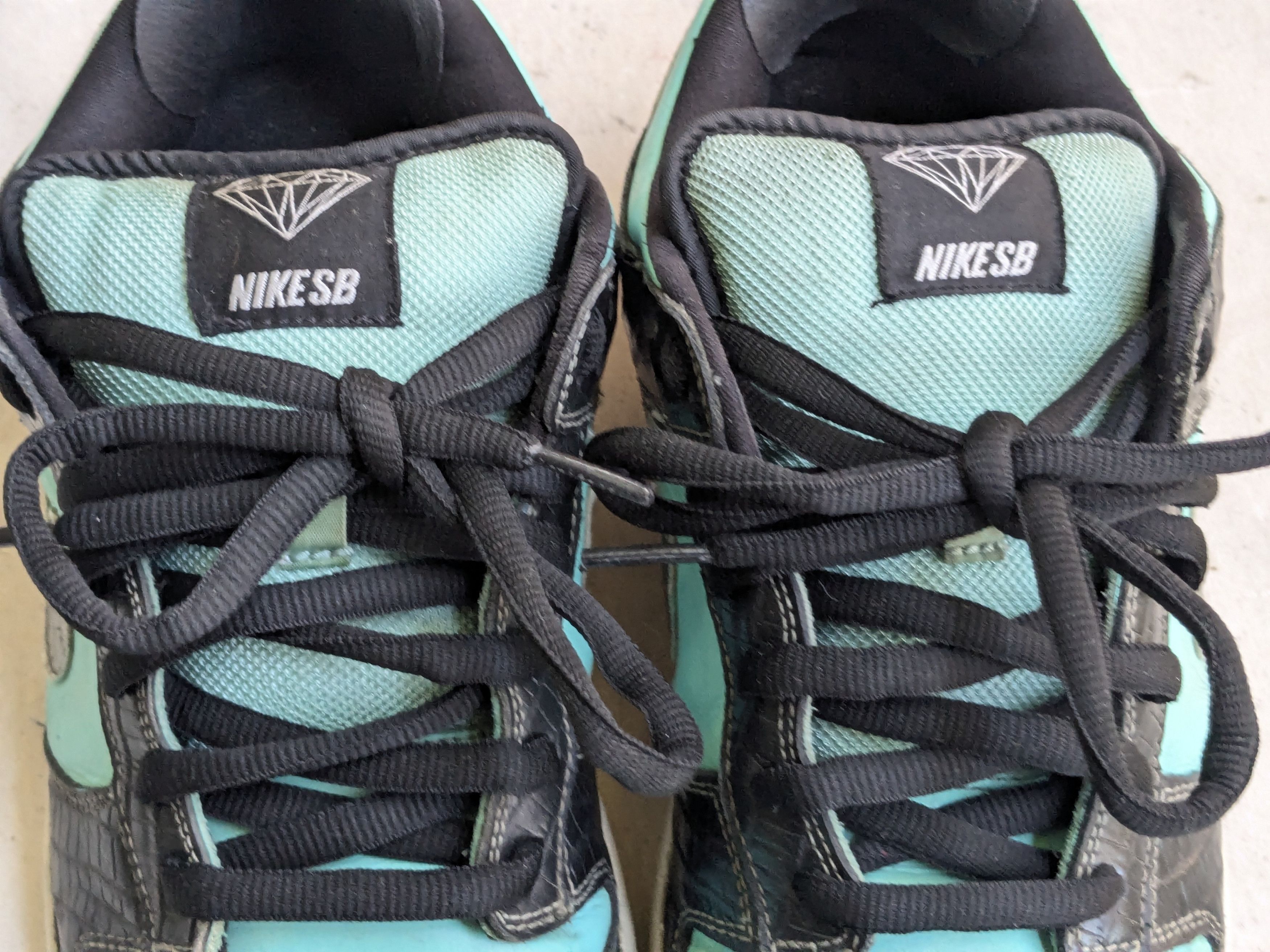Nike Nike SB Dunk Low Pro x Diamond Supply Co. Tiffany 11 Size US 11 / EU 44 - 7 Thumbnail