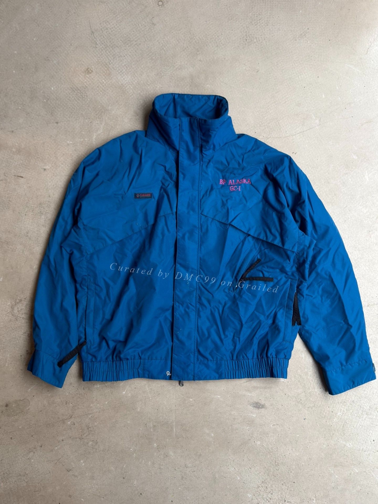 Vintage Vintage Columbia Rare Stand Collar Jacket Size US L / EU 52-54 / 3 - 1 Thumbnail