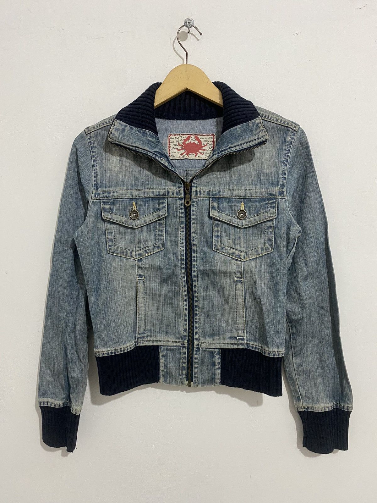 If Six Was Nine 💸BINDINGOFFER💸Little big crap denim bikers jacket ifsix lgb Size US S / EU 44-46 / 1 - 1 Thumbnail