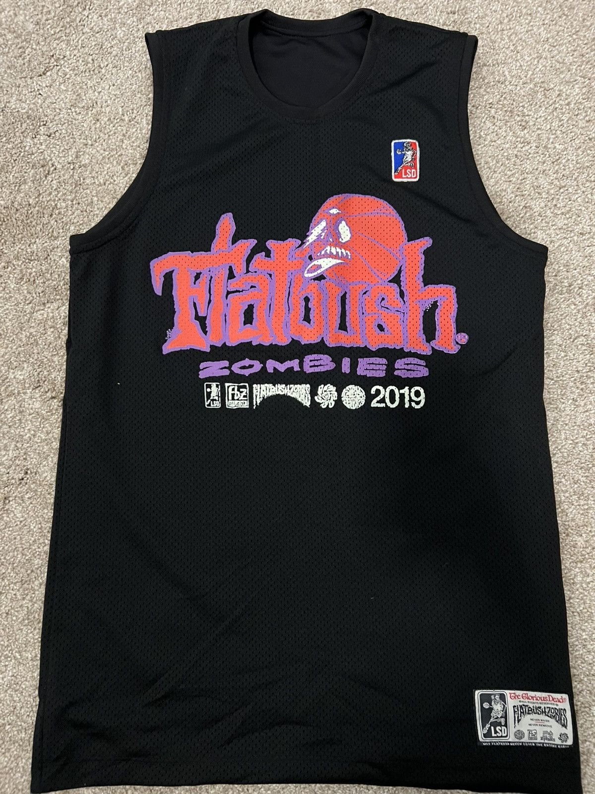 Flatbush Zombies Flatbush Zombies basketball jersey small Size US S / EU 44-46 / 1 - 1 Thumbnail