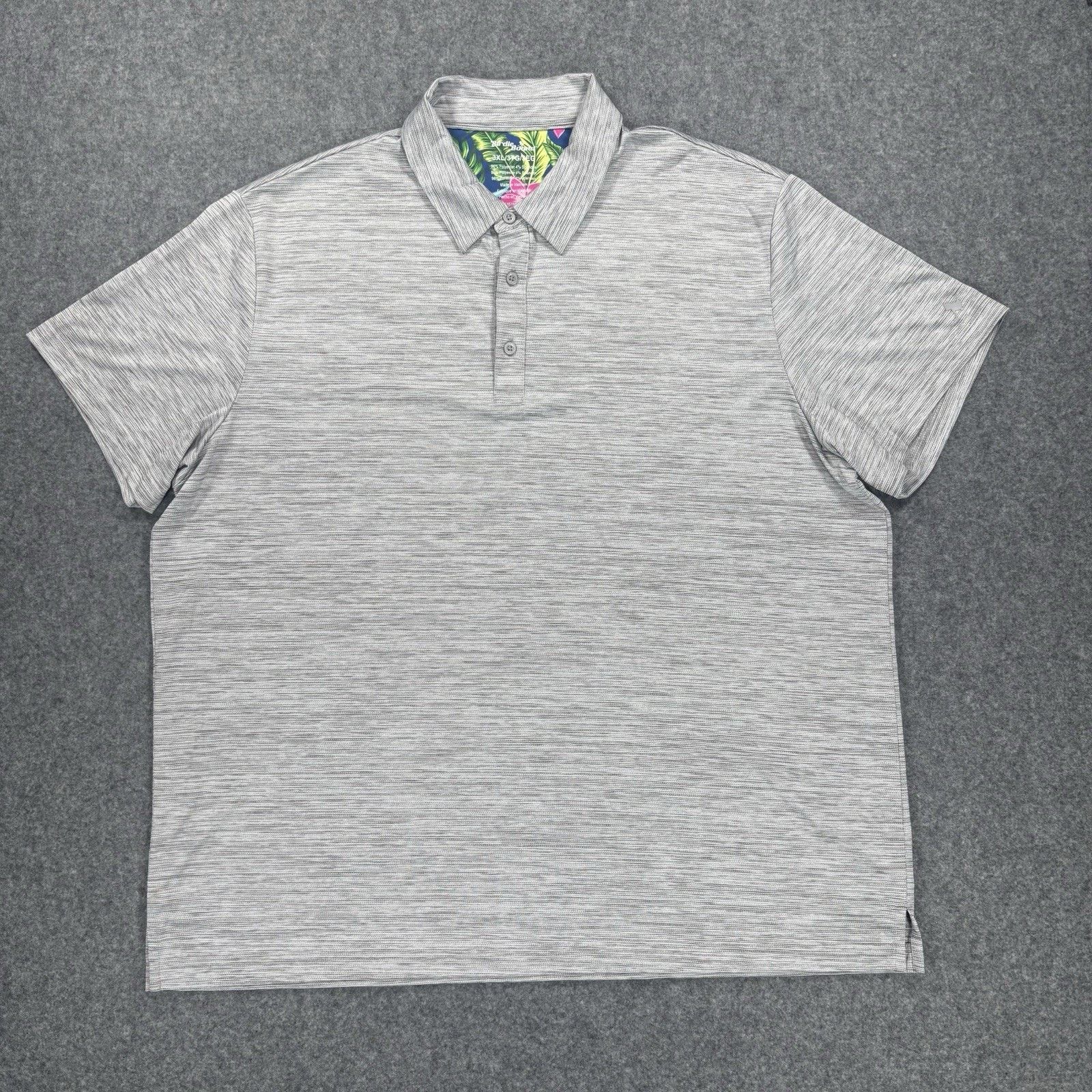 Other Birdie Bound Polo Shirt Mens 3XL Grey Performance Stretch Size US XXL / EU 58 / 5 - 1 Thumbnail