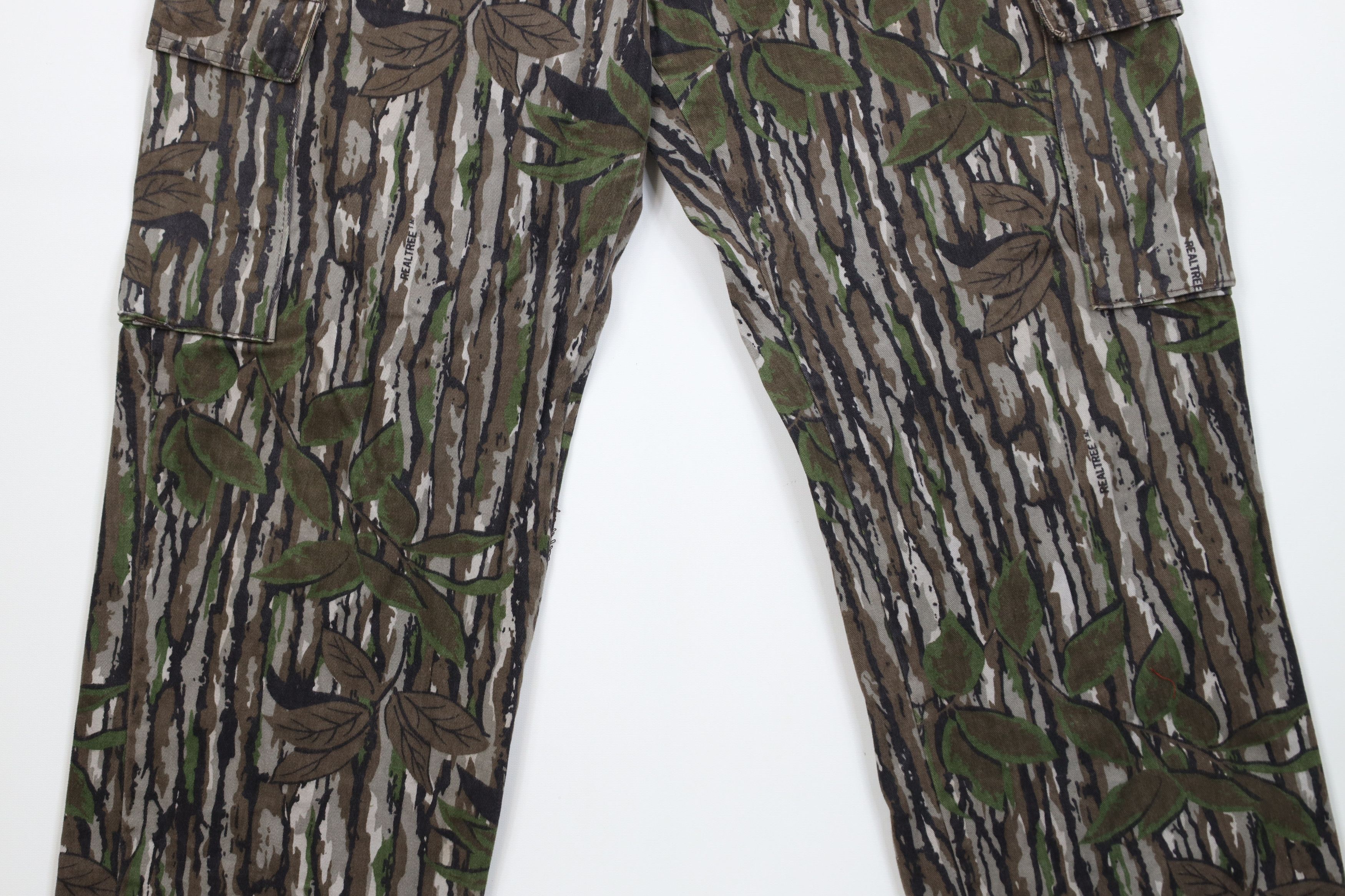 Vintage Vintage 80s 90s Streetwear Wide Leg Cargo Pants USA Size US 36 / EU 52 - 3 Thumbnail