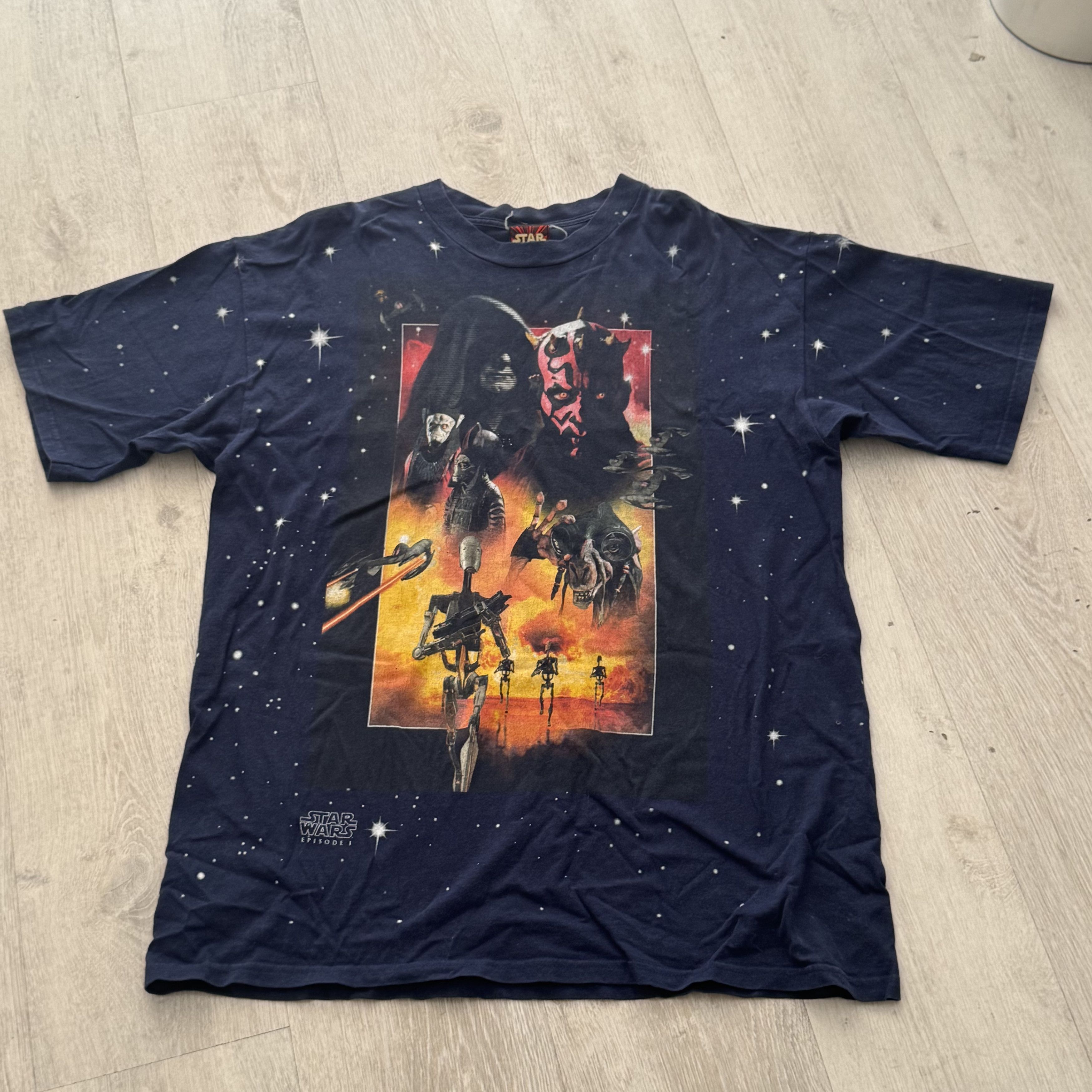 Star Wars vintage 90s star wars t -shirt Size US L / EU 52-54 / 3 - 1 Thumbnail