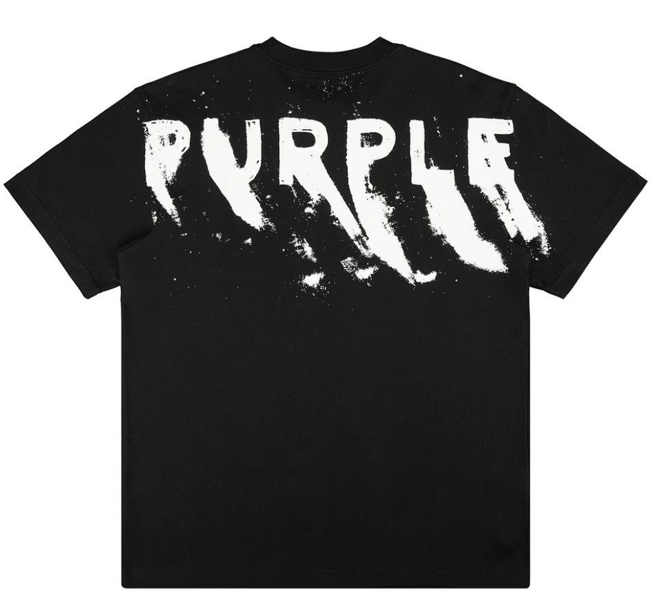 Purple Brand Purple Brand Painted Wordmark Tee Size US XL / EU 56 / 4 - 3 Thumbnail