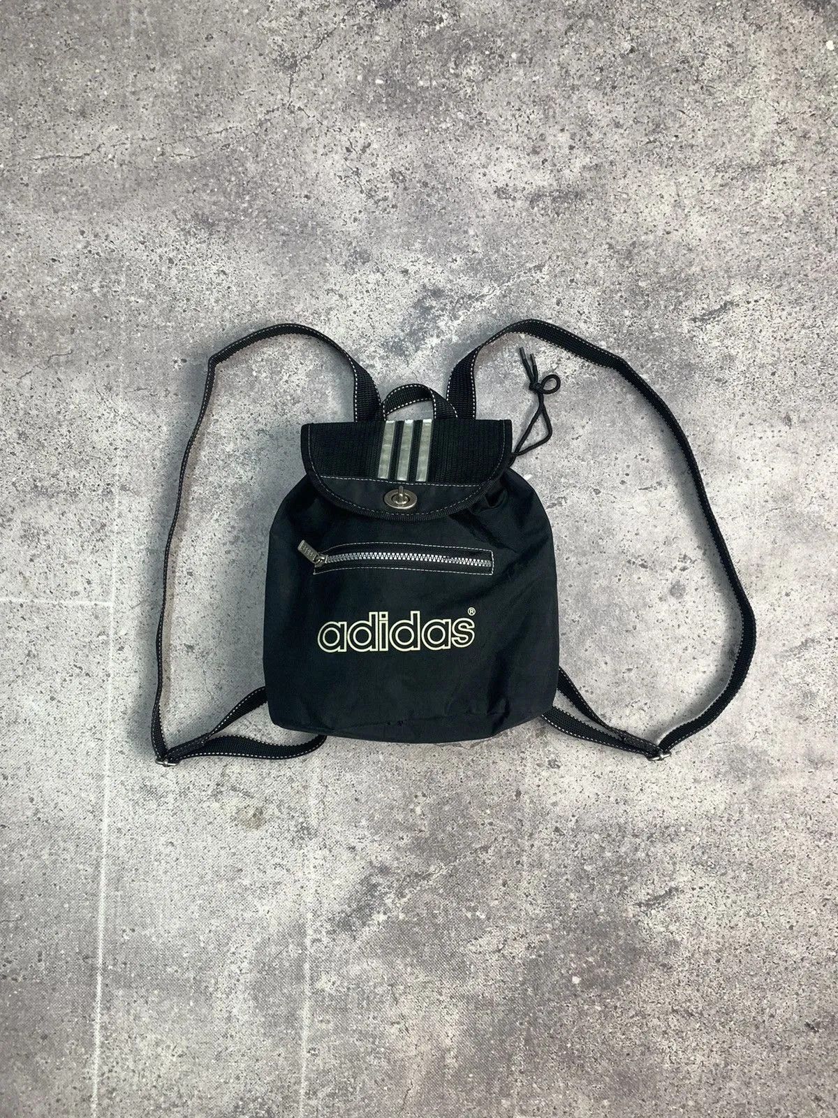 Adidas 80s Adidas West Germany backpack sling bag Vintage Y2K Size ONE SIZE - 4 Thumbnail