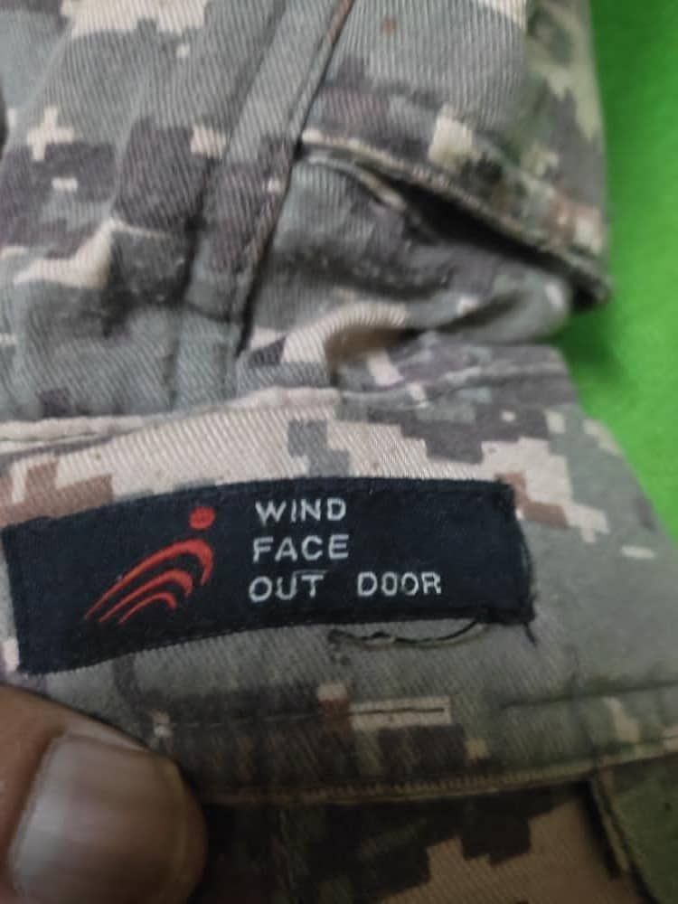Vintage WIND FACE OUT DOOR VINTAGE CAMOUFLAGE DOUBLE LAYER TACTICAL Size US 38 / EU 54 - 7 Thumbnail