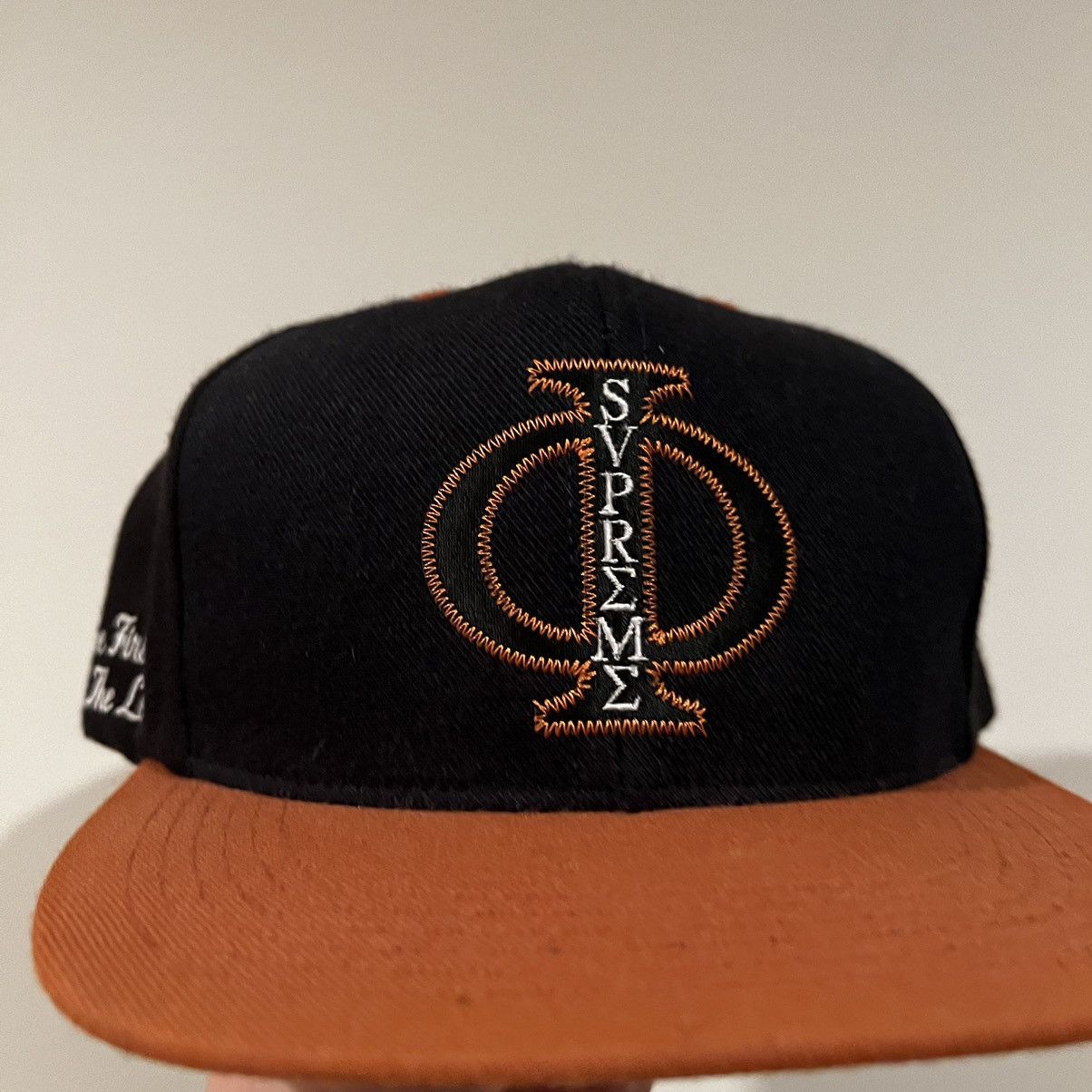 Supreme Supreme Alpha Omega Pillbox Hat | Grailed