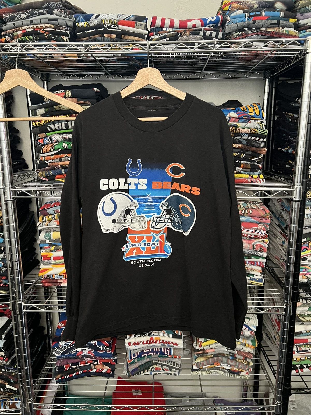 NFL 2007 Colts vs Bears Super Bowl XLI Tee Size US L / EU 52-54 / 3 - 1 Thumbnail