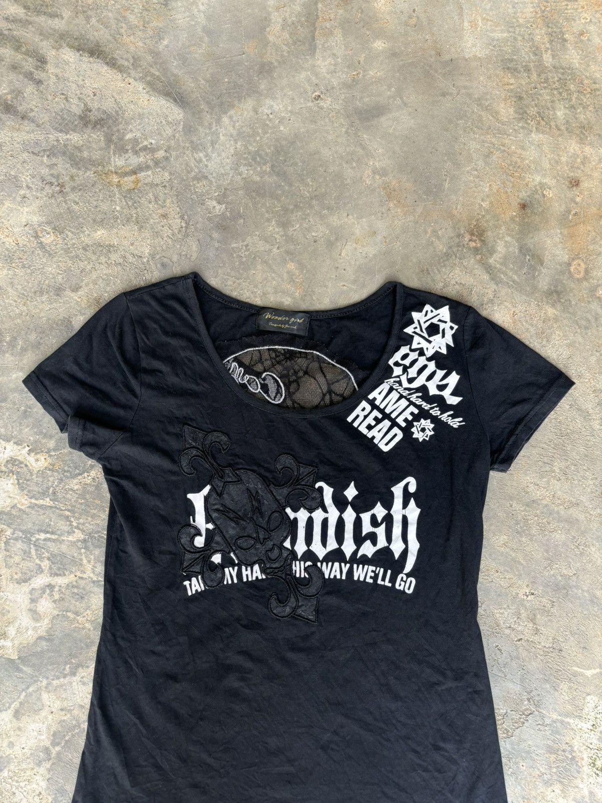 If Six Was Nine × Japanese Brand × Le Grande Bleu (L.G.B.) Y2k Opium Wonder Girl Poem Ifsix Punk Style Size M / US 6-8 / IT 42-44 - 3 Thumbnail