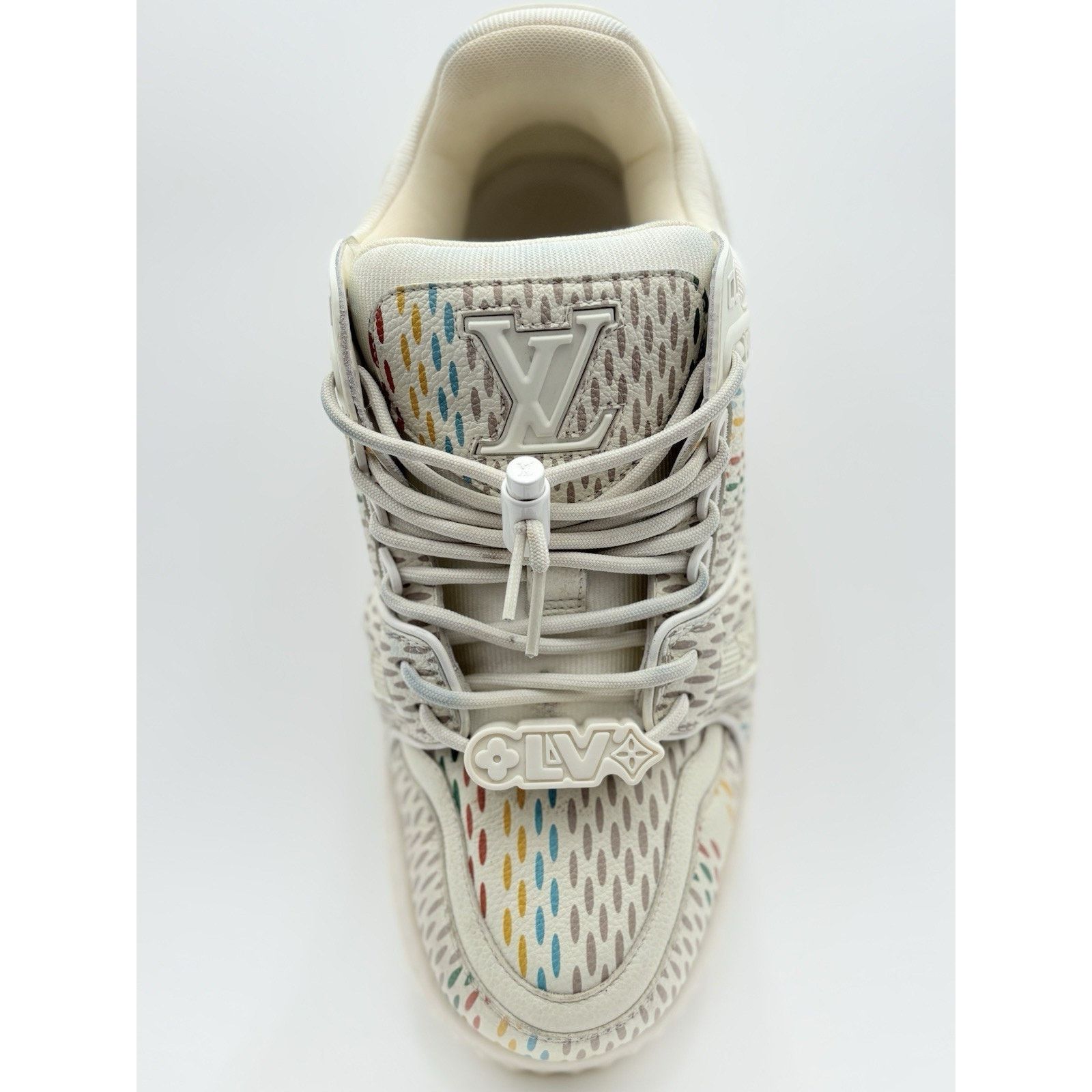 Louis Vuitton Louis Vuitton Maxi Trainer ' Beige Multicolor ' | CLEAN! Size US 9 / EU 42 - 11 Thumbnail
