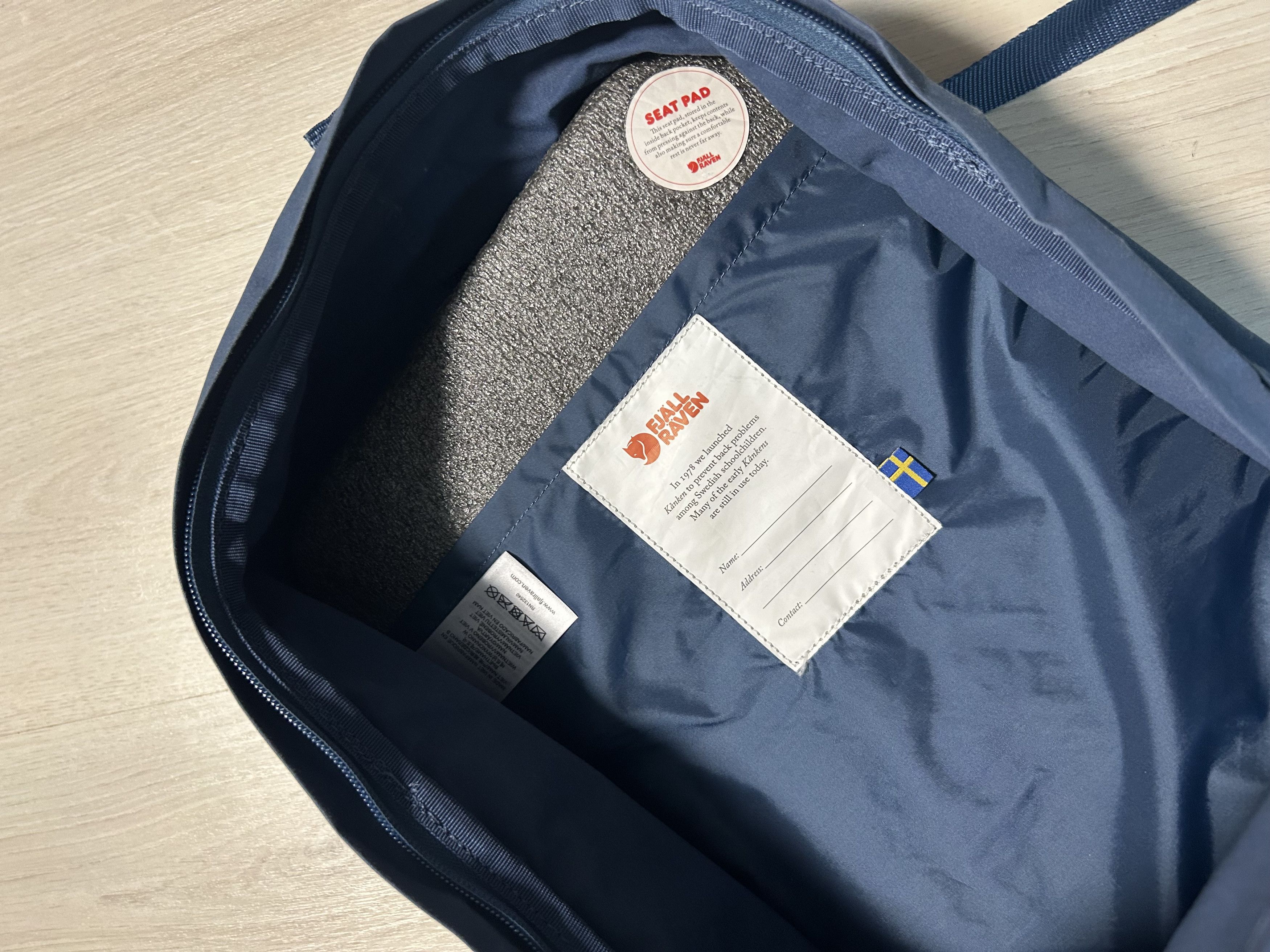 Fjallraven Vintage Fjallraven Kanken G-1000 Wax Backpack Travel Bag Size ONE SIZE - 7 Thumbnail